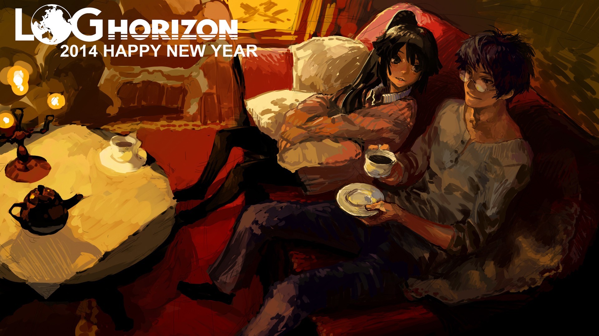 1920x1080 Log Horizon, Anime, Anime Girls, Akatsuki (Log Horizon), Shiroe Wallpapers  HD / Desktop and Mobile Backgrounds