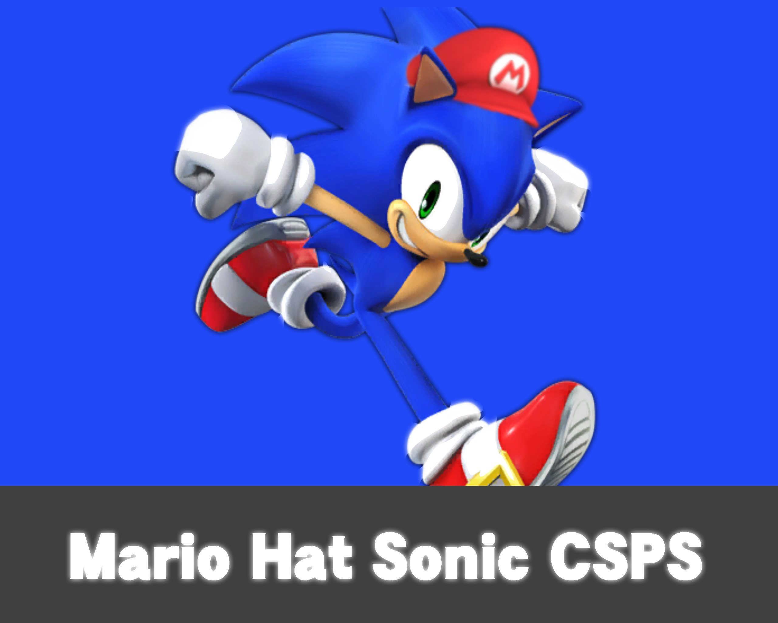 2560x2048 Sonic with Mario hat CSPS!