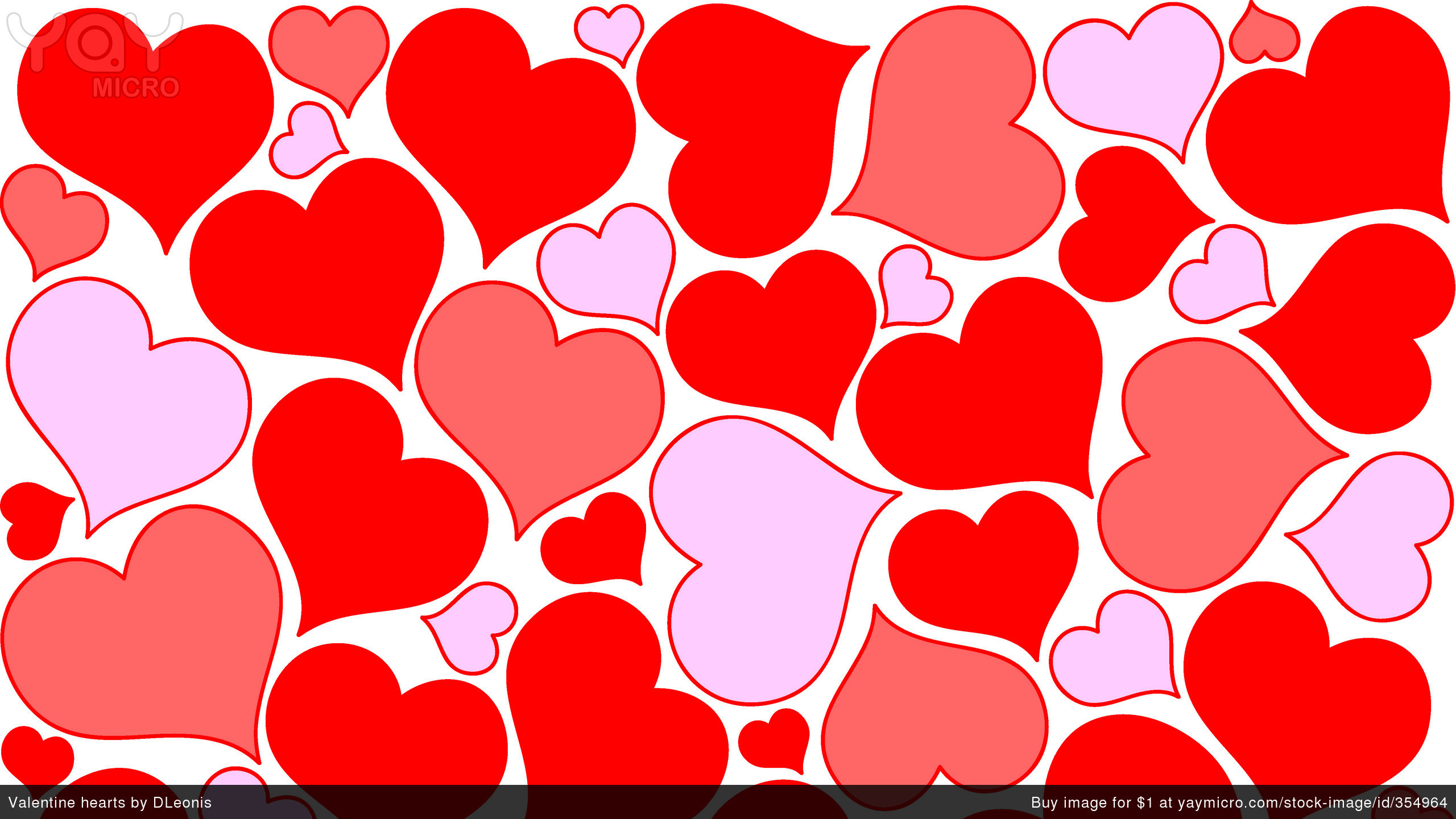 2560x1440 Heart pattern Wallpaper #9179 ...