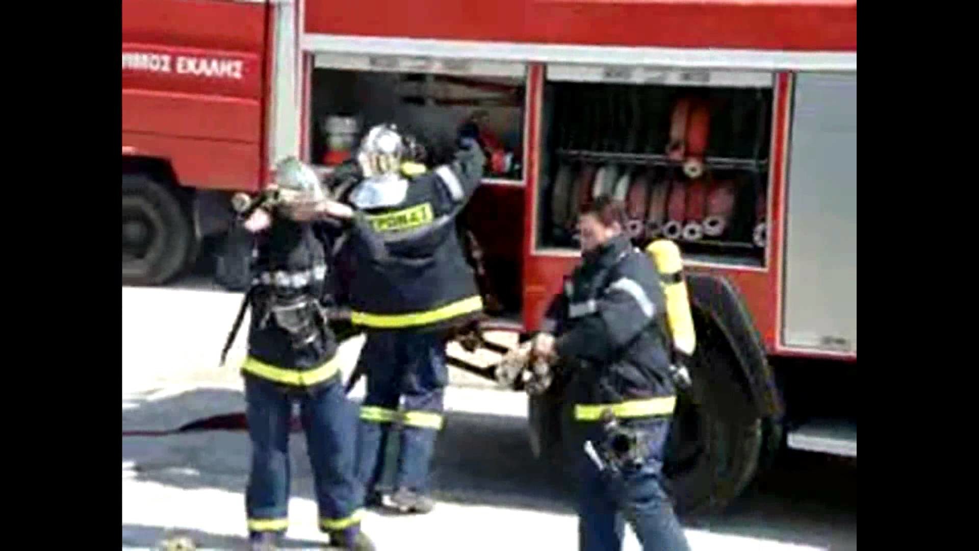 1920x1080 Second Festival of Volunteer Firefighters end Rescue Teeams - Byron, Athens  - Greece. 1 Part.