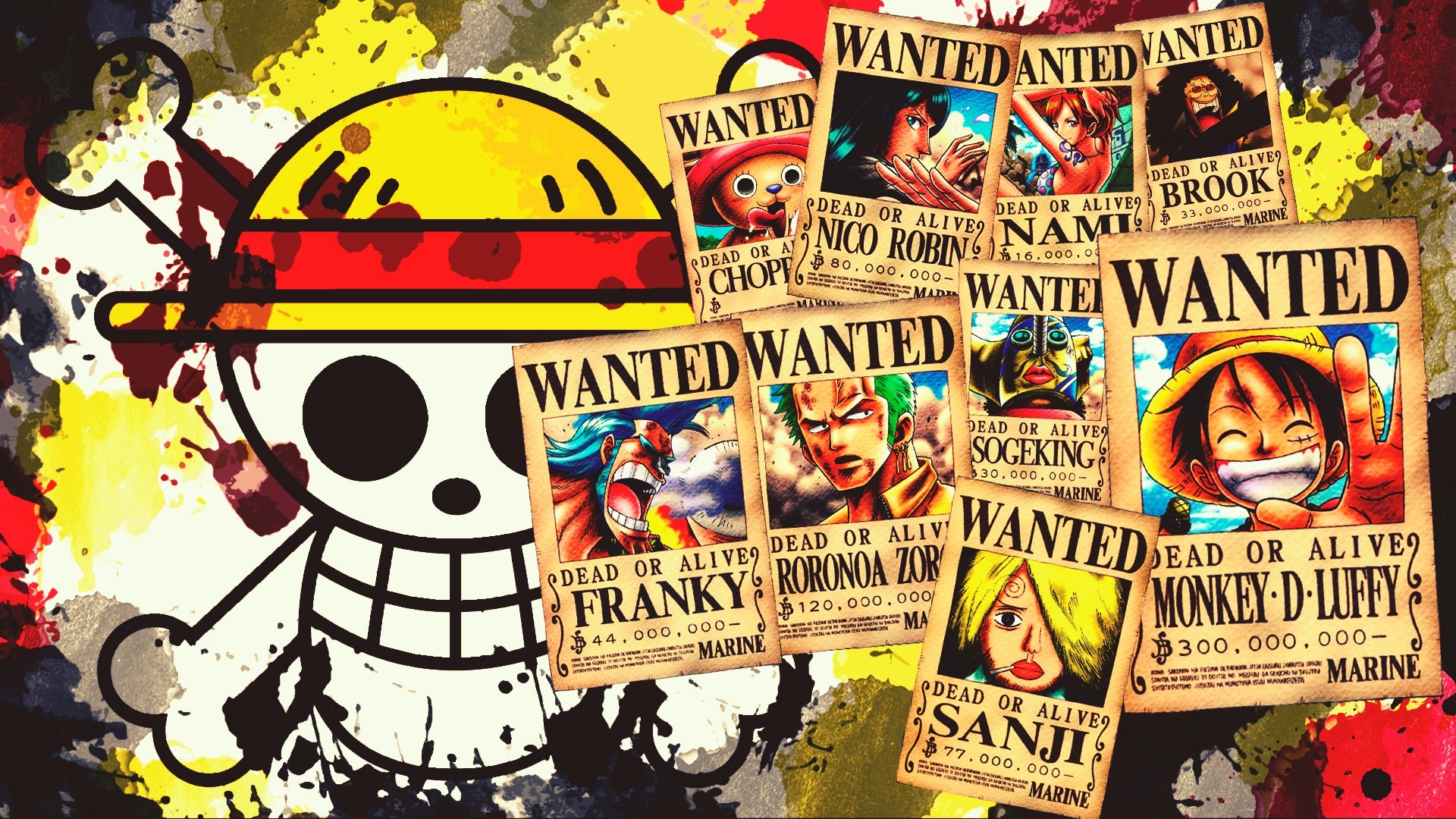 1920x1080 one piece backround - Full HD Wallpapers, Photos, Franklin Walls 2017-03-