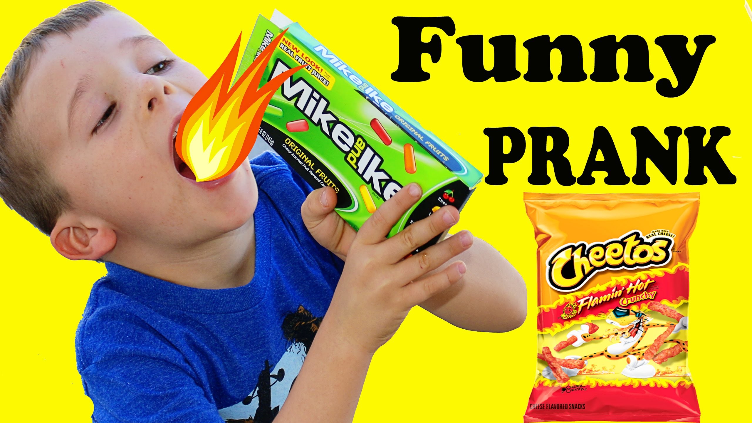 2560x1440 FOOD PRANK! Funny School Lunch Prank Ideas April Fools Joke HOT SPICY CANDY  + Play Doh Gum + Cheetos - YouTube