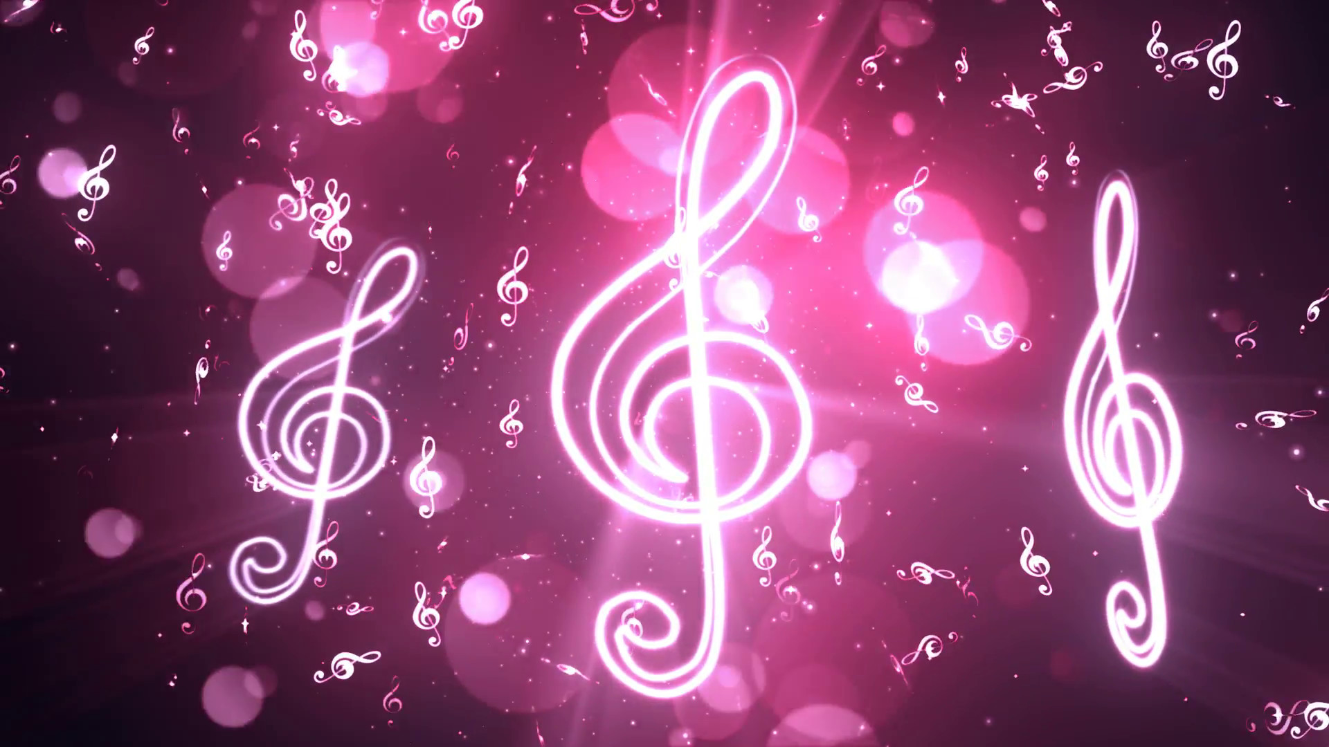 1920x1080 Music Notes 2 Loopable Background