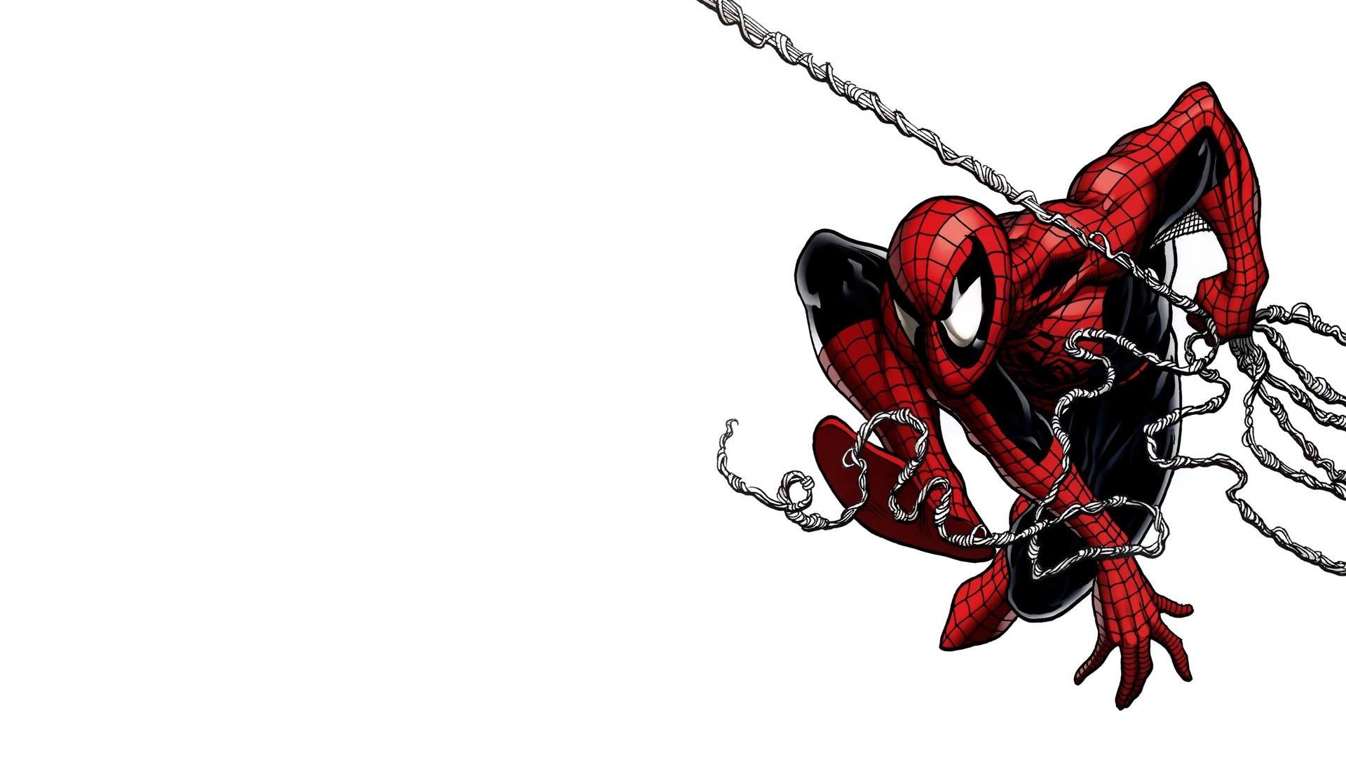 Spiderman Cartoon Wallpaper.