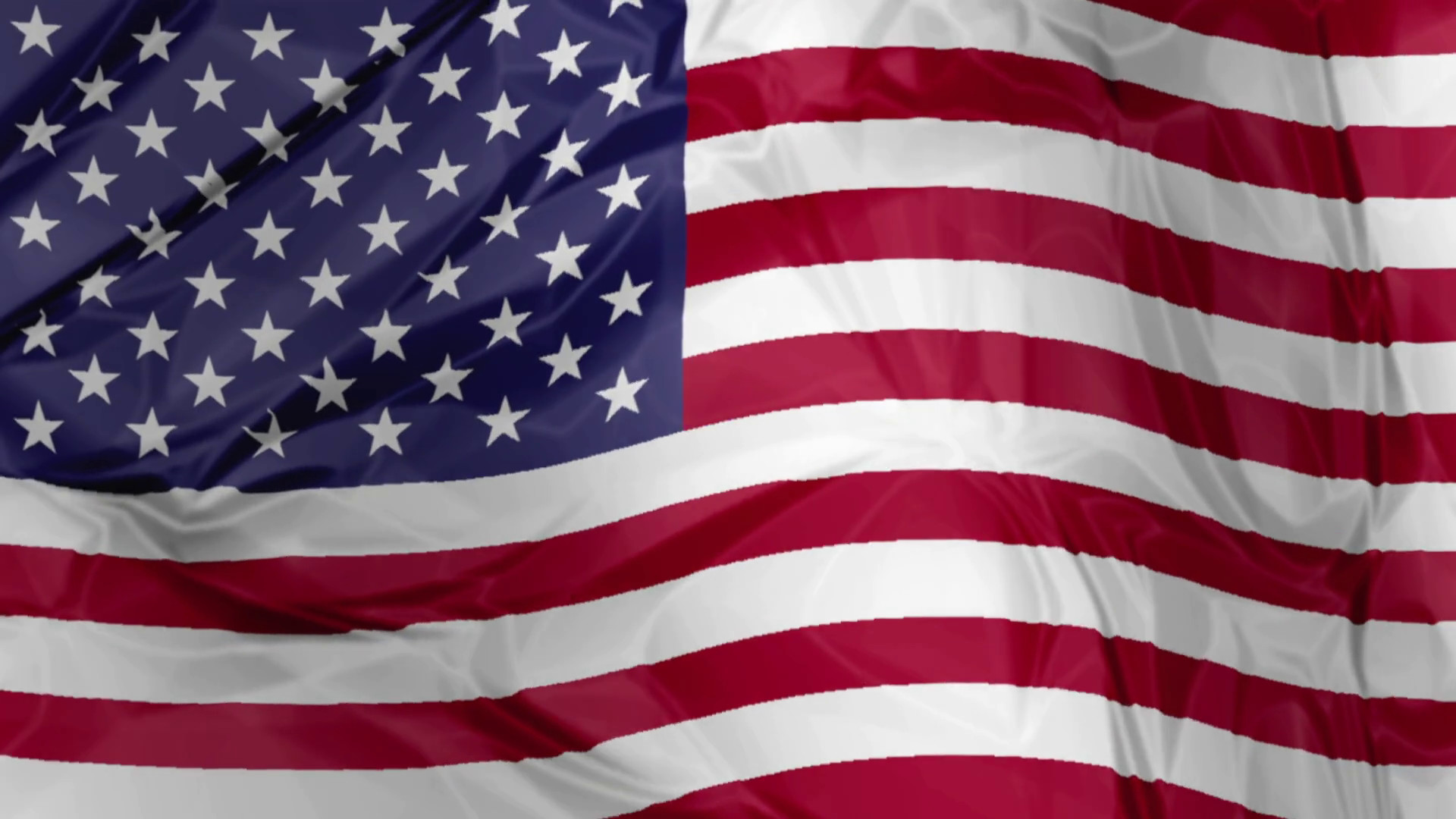 1920x1080 3D waving American flag background with fifty stars and red white stripes,  America US Motion Background - Storyblocks Video