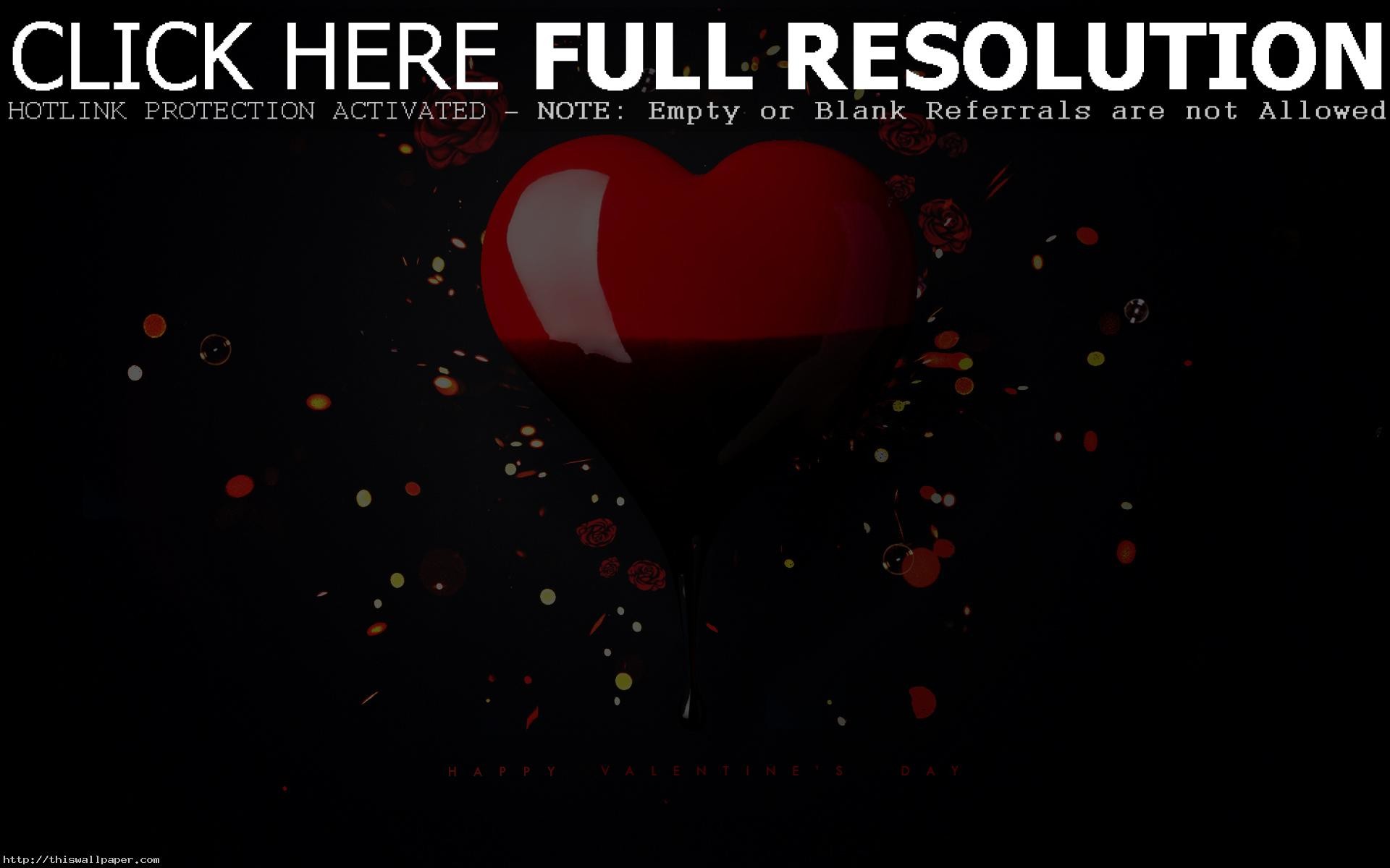 1920x1200 Heart With Blood Wallpaper