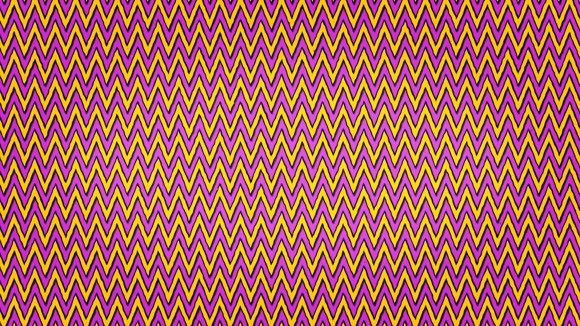 1920x1080 Yellow Stripes ZigZag Pink Clean Background Animation Seamless Looped  Texture