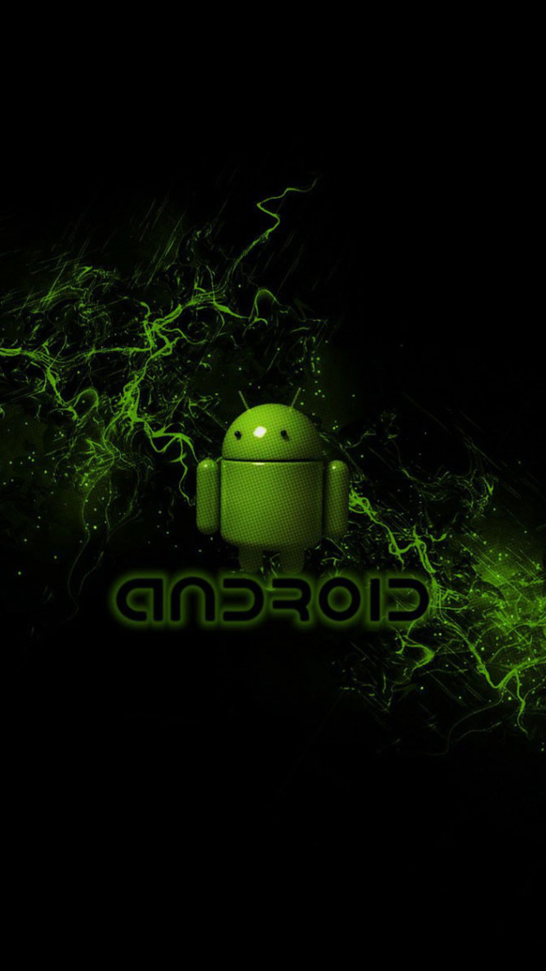 1080x1920 966. Android Green Smoke Smartphone Wallpapers HD