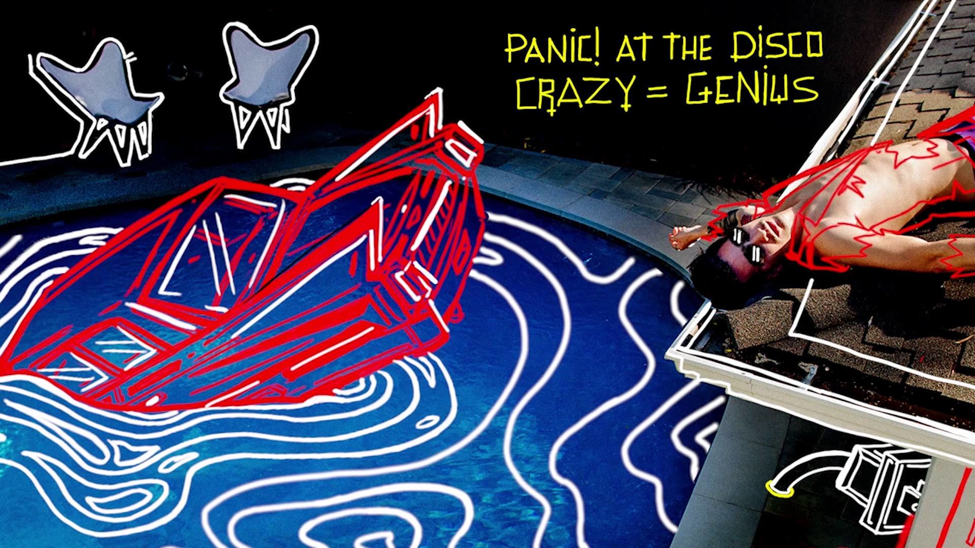 1920x1080 Video of Panic! At The Disco: Crazy = Genius (Audio)