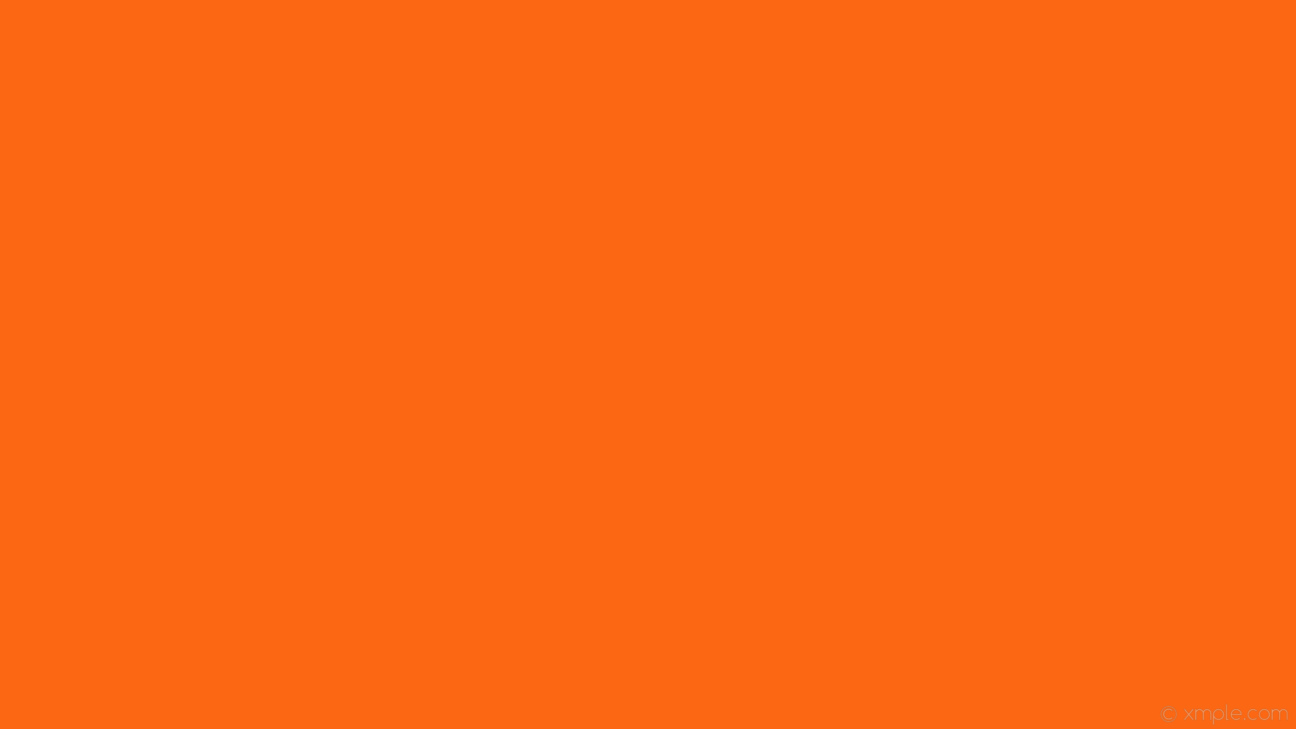 2560x1440 wallpaper one colour solid color single plain orange #fb6713