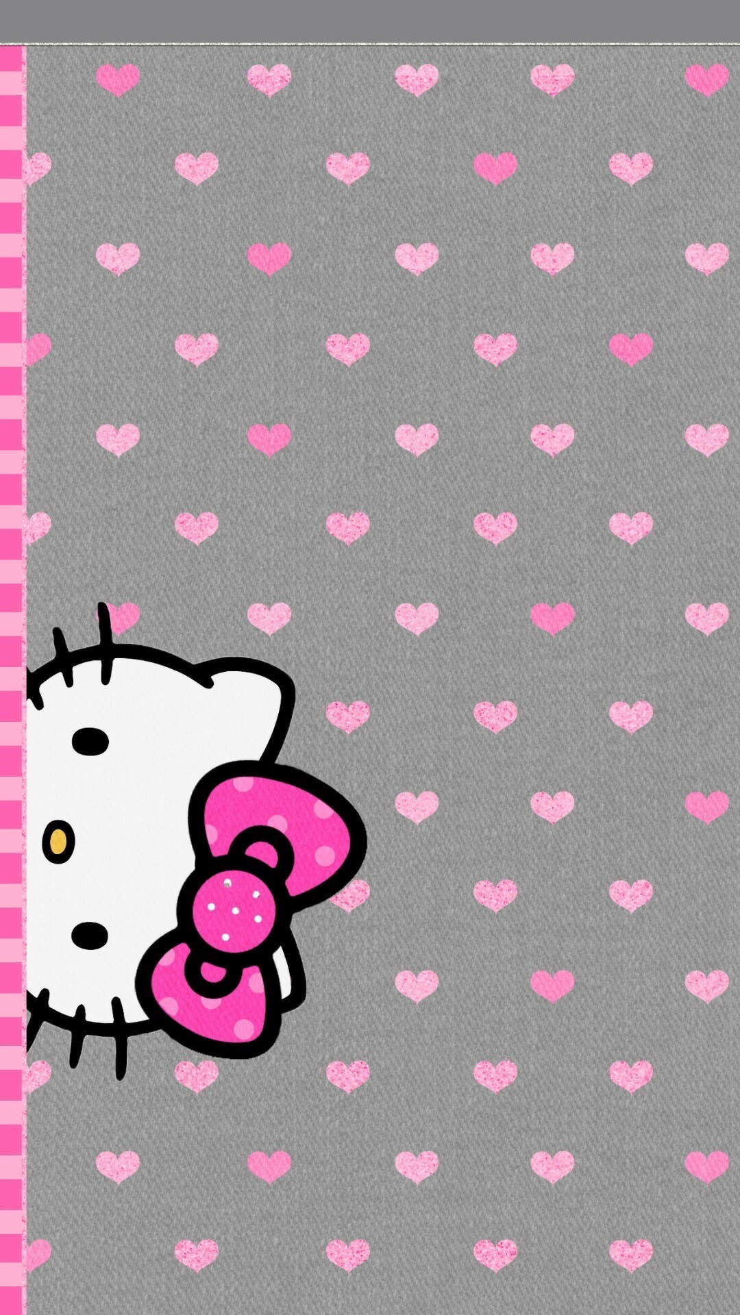 1080x1920 Black And Pink Hello Kitty Wallpaper 183 â 