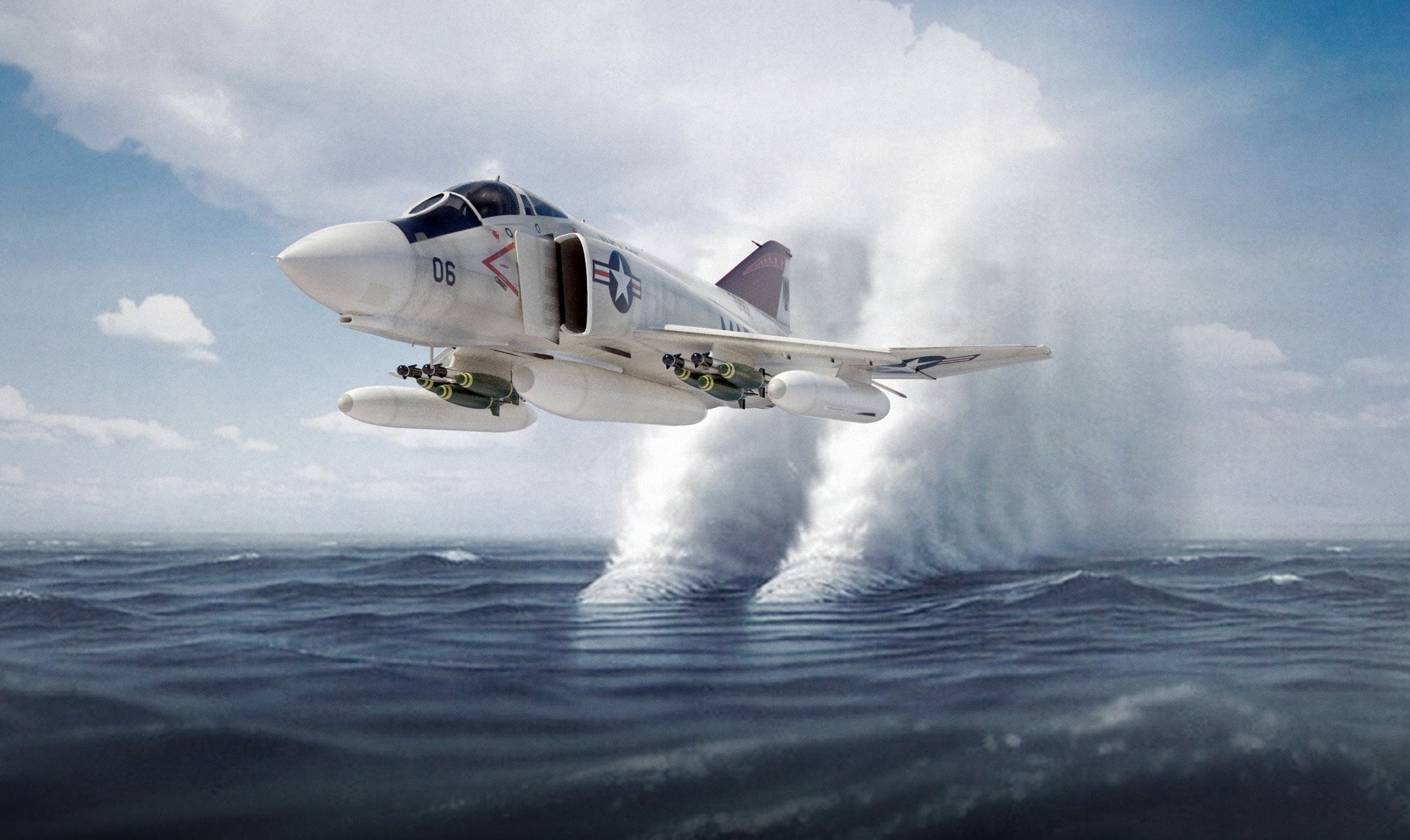 2100x1252 F-4 fighter jet bomber phantom airplane plane military (24) wallpaper |   | 251136 | WallpaperUP