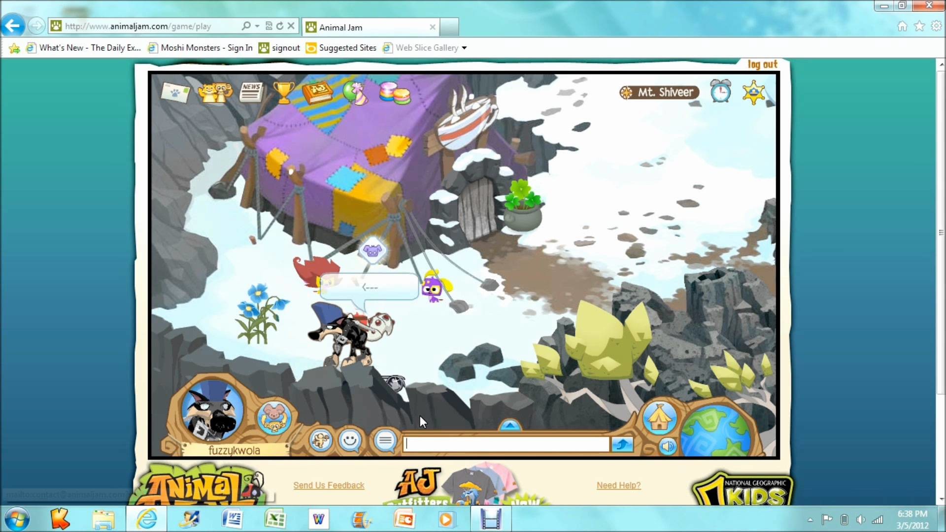 1920x1080 Where every thing is in Mt. Shiver (Animal Jam) fuzzykwola.wmv