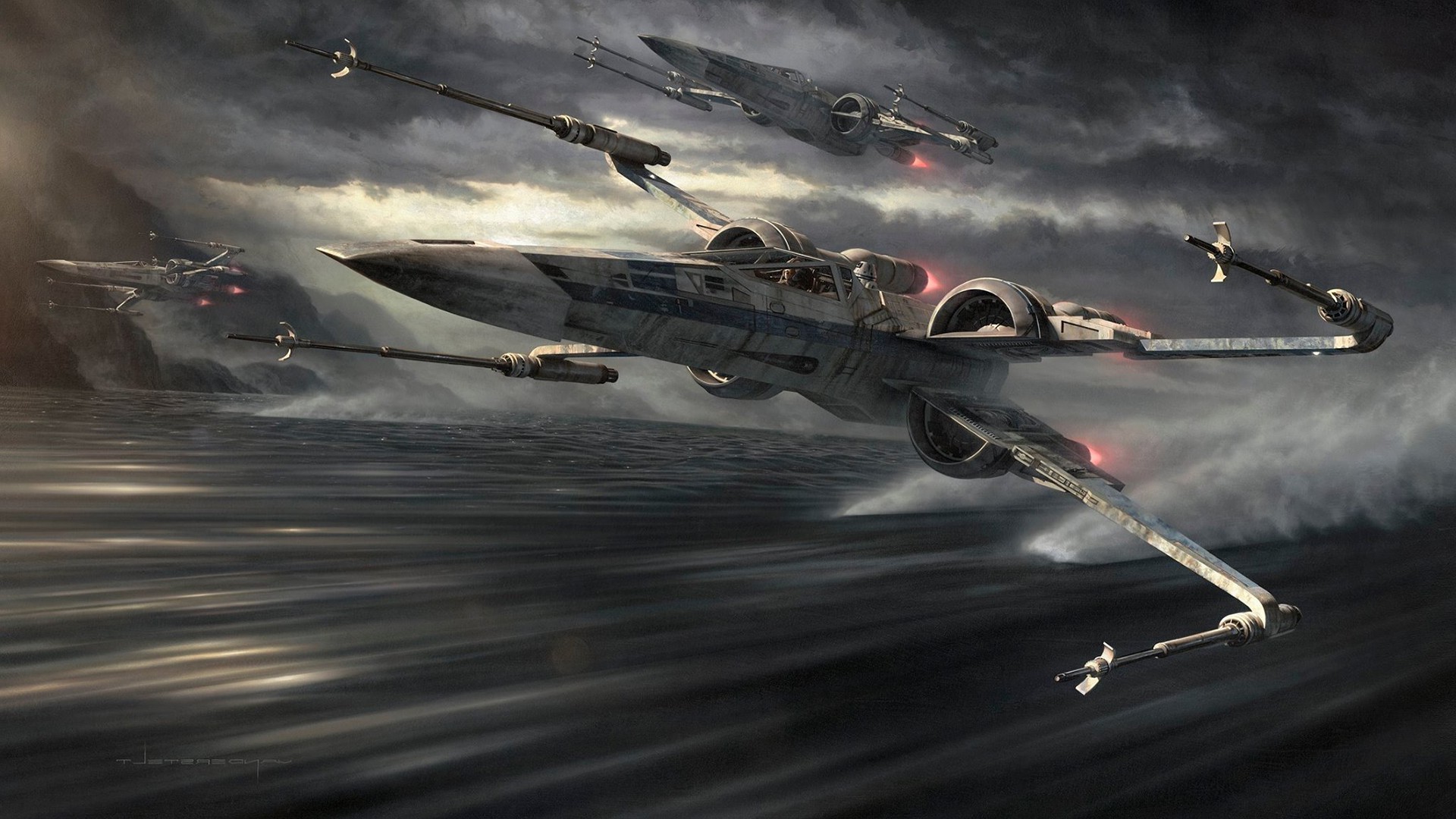 X wing online wallpaper