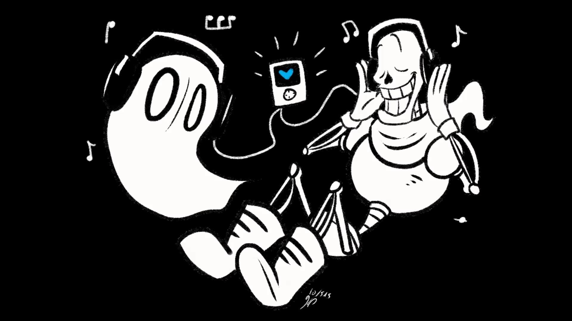 1920x1080 Undertale Ghost Fight (Napstablook) Dual Mix - YouTube