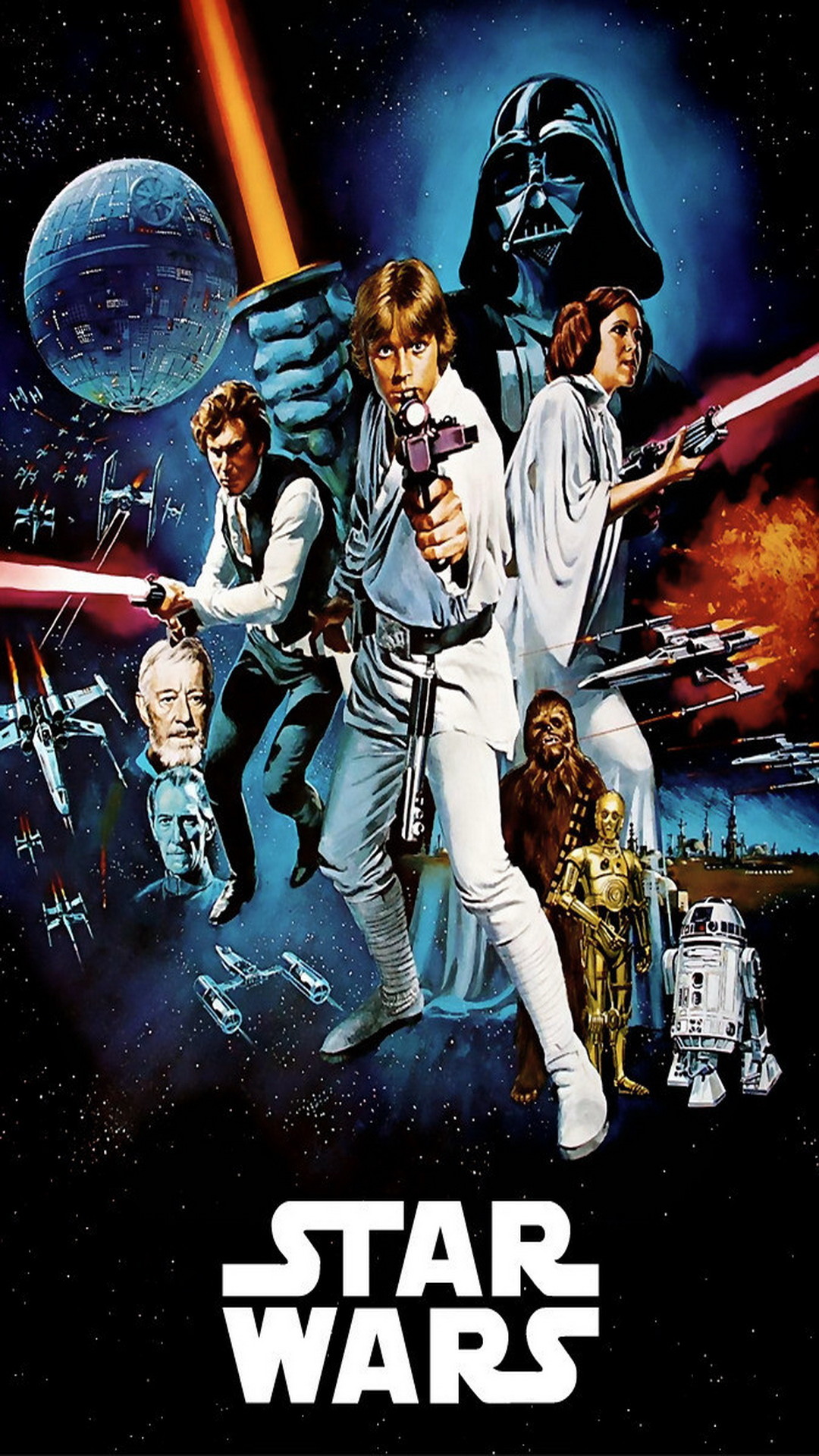 1080x1920 Classic Star Wars Poster