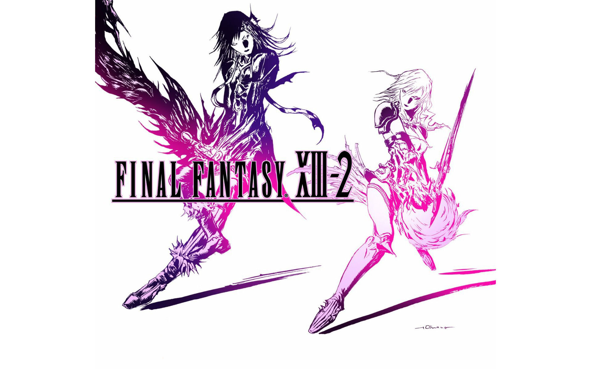 1920x1200 Final Fantasy XIII-2 Logo Wallpaper