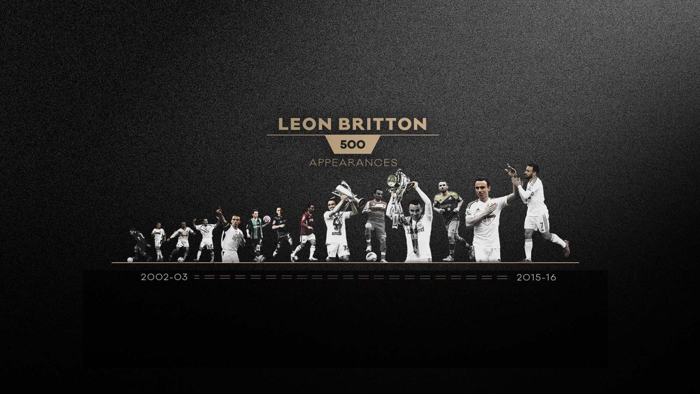 2400x1350 WALLPAPER WEDNESDAY: Swansea City midfielder Leon Britton