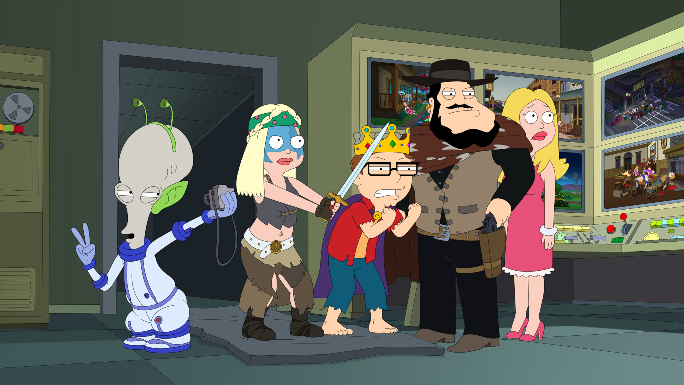 2400x1350 American Dad! Wallpapers