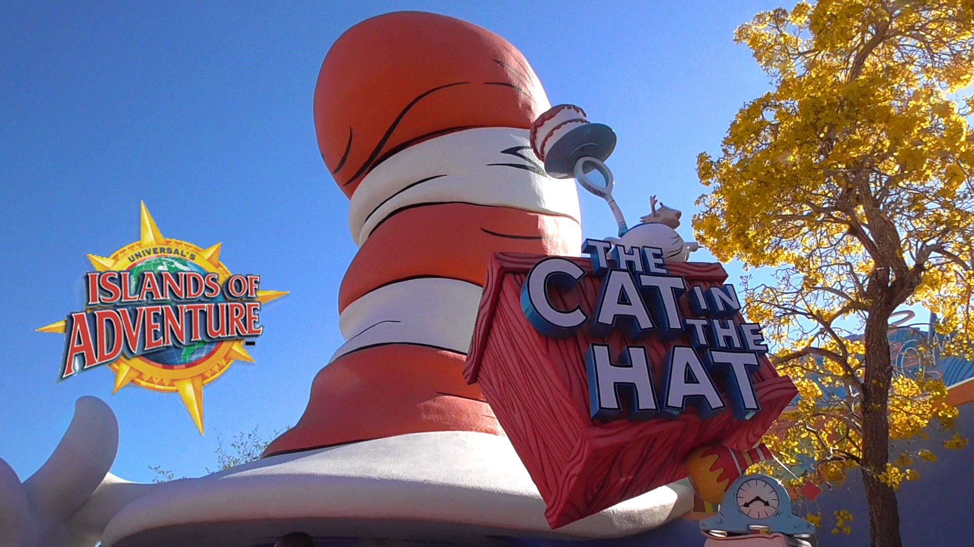 1920x1080 The Cat in the Hat Ride at Universal's Islands of Adventure - On-Ride Video  - YouTube