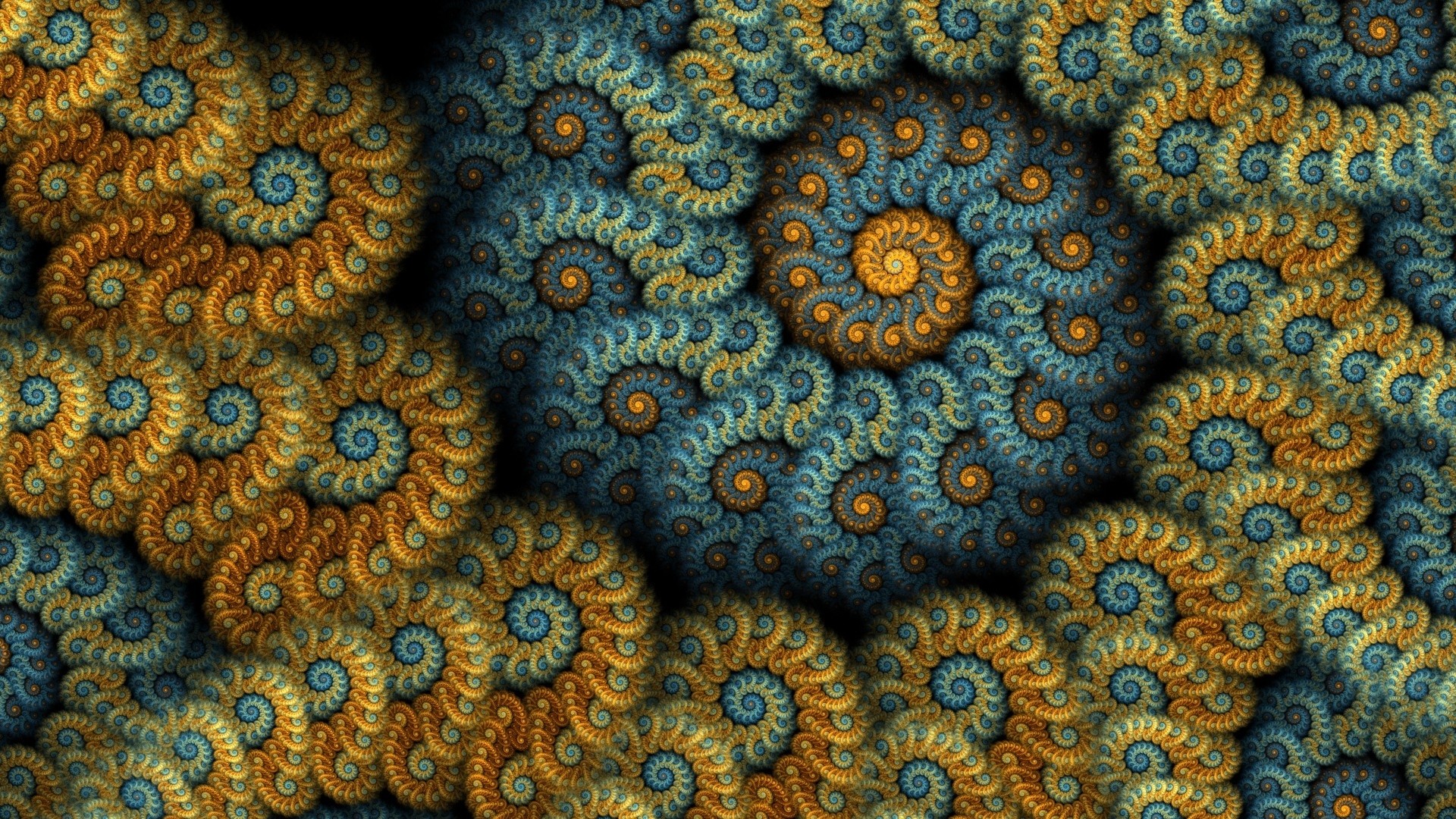 1920x1080  Wallpaper spiral, background, patterns, lines, woven, rotation