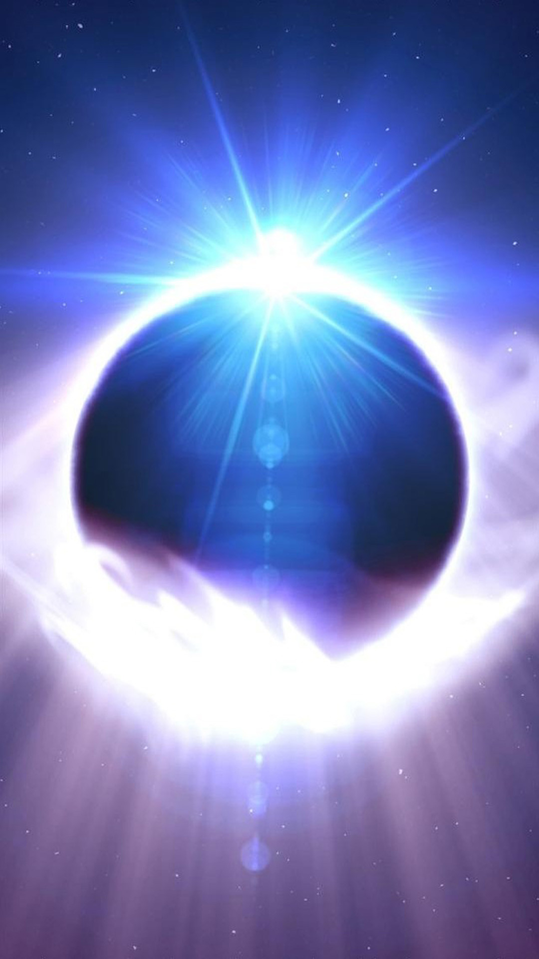 1080x1920 Space Solar Eclipse iPhone 6 wallpaper