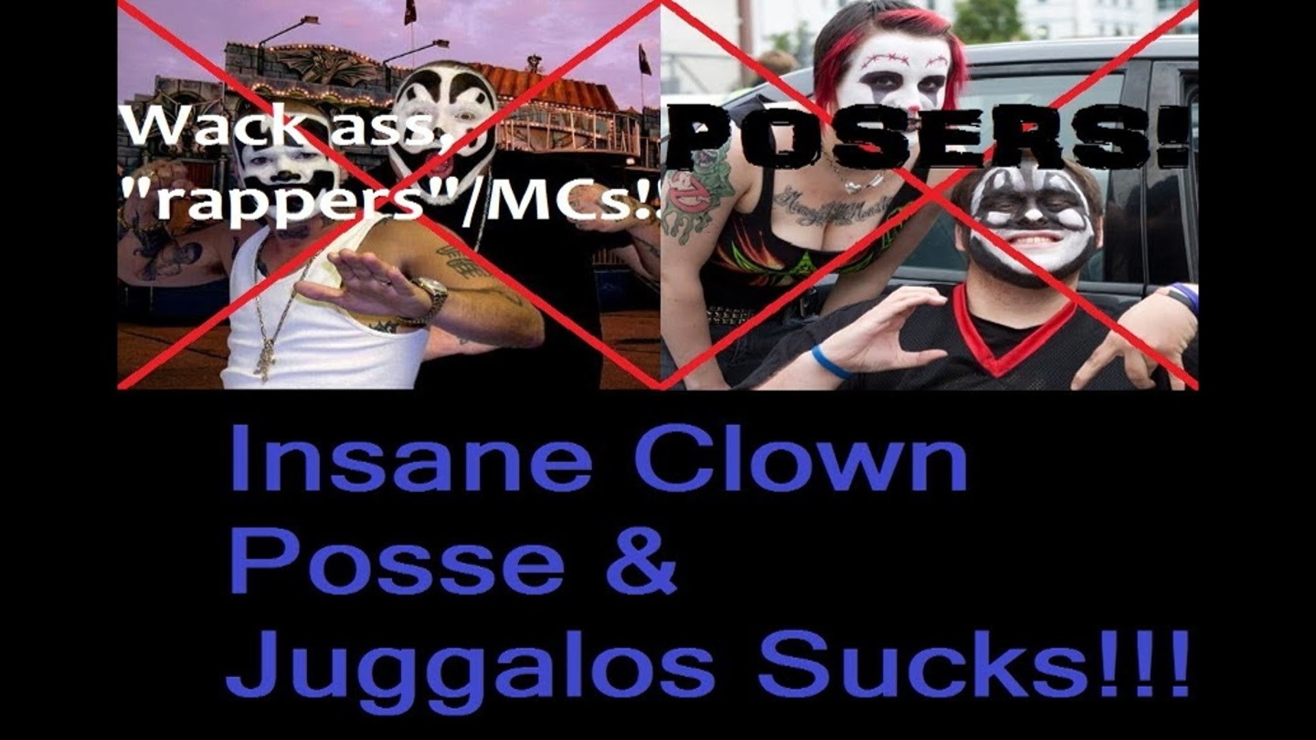 1920x1080 Insane Clown Posse (ICP) & Juggalos Sucks