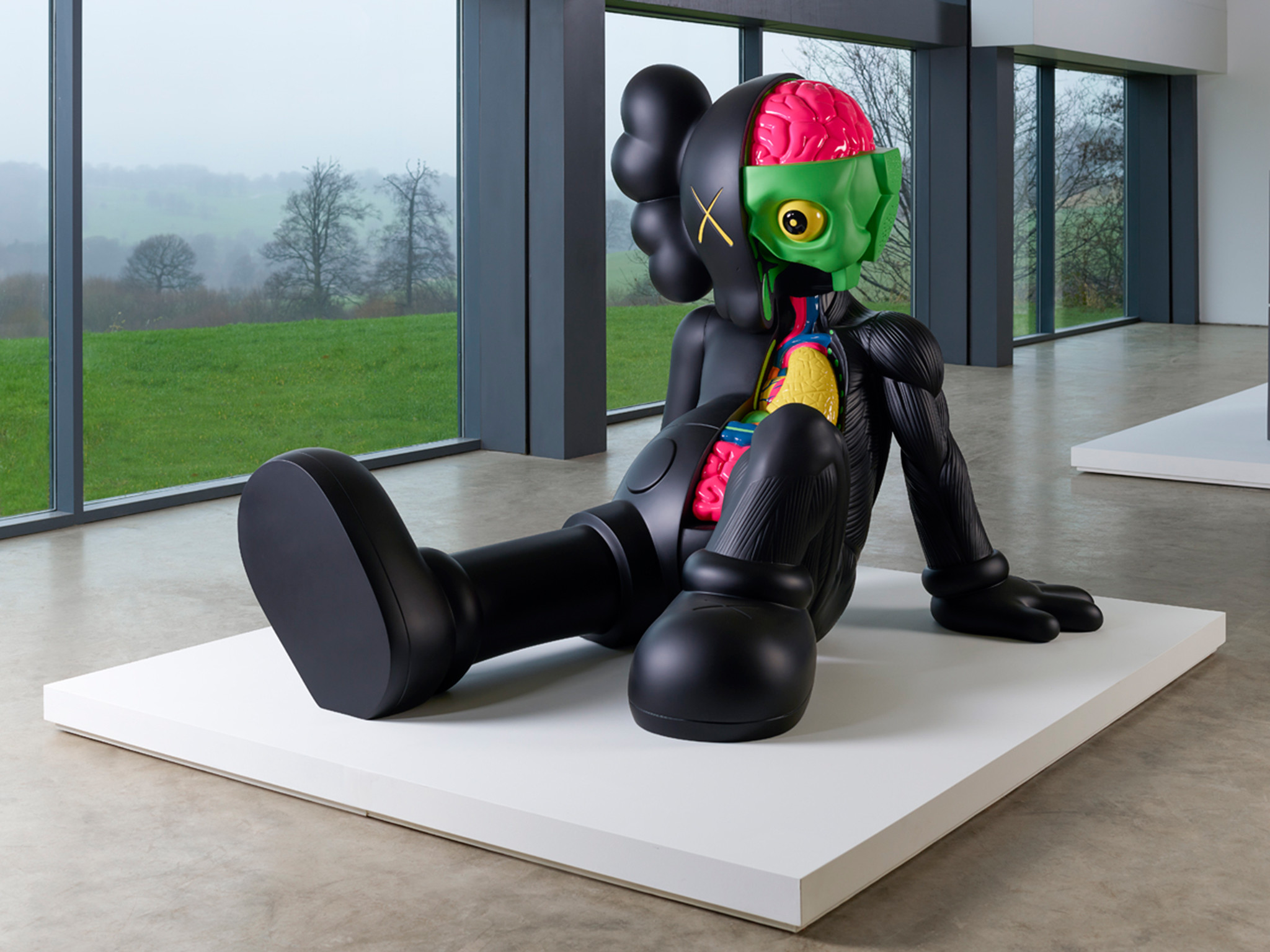 2048x1536 KAWS, Yorkshire Sculpture Park, Wakefield, review: Hipsters' hero feels  likeable but bland | The Independent