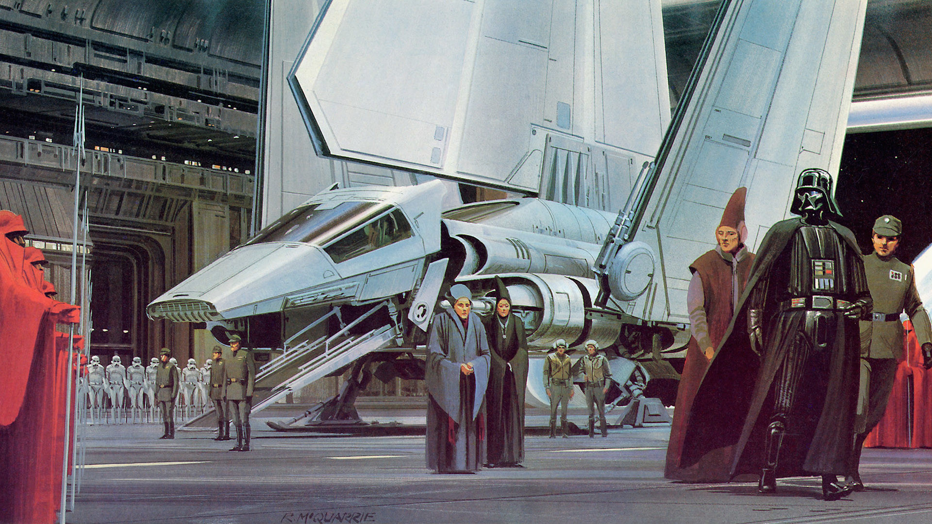 1920x1080 Star Wars Ralph McQuarrie Concept Art Part 1