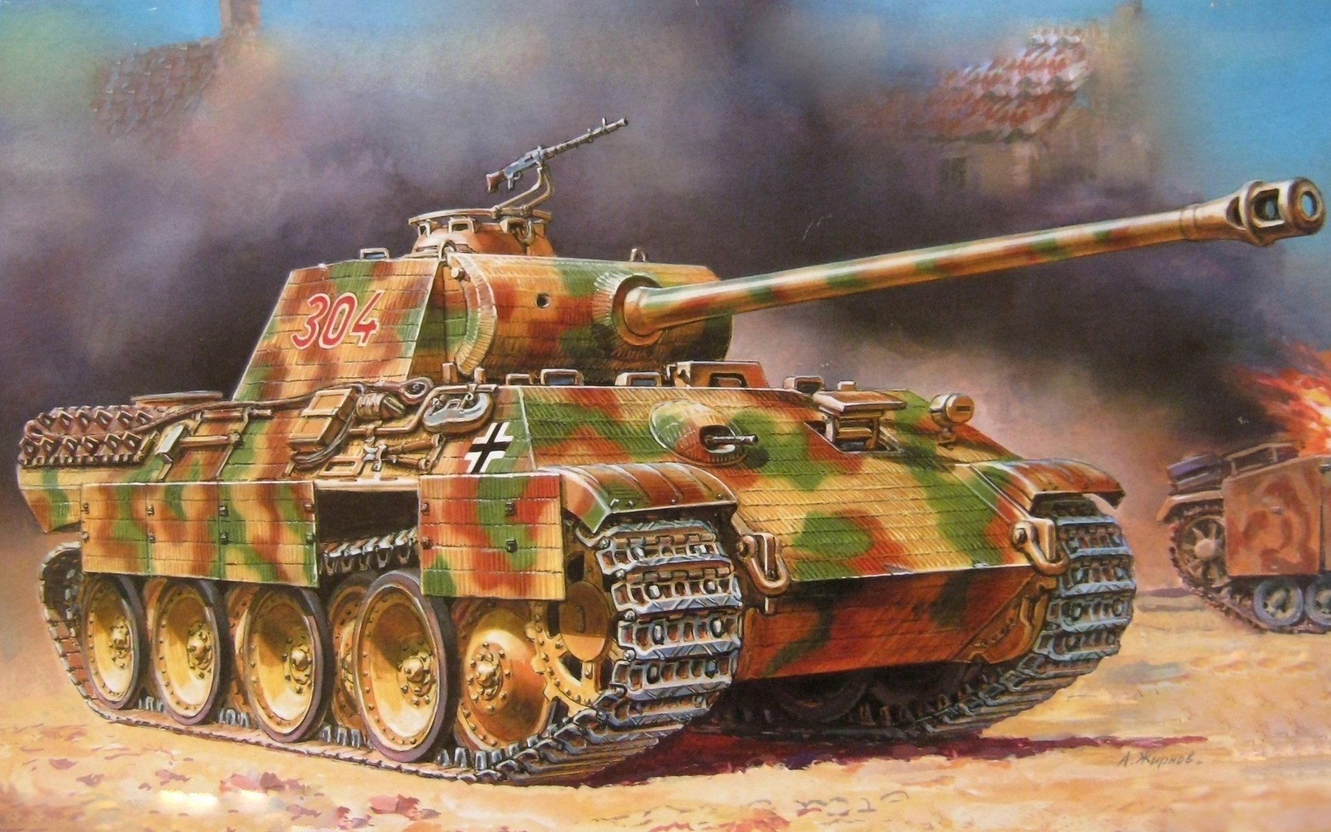 1920x1200 German Panther Tank Wallpaper - WallpaperSafari Wallpapers WOT Tanks  Pz.Kpfw.V Panther 3D Graphics Games 1920x1080