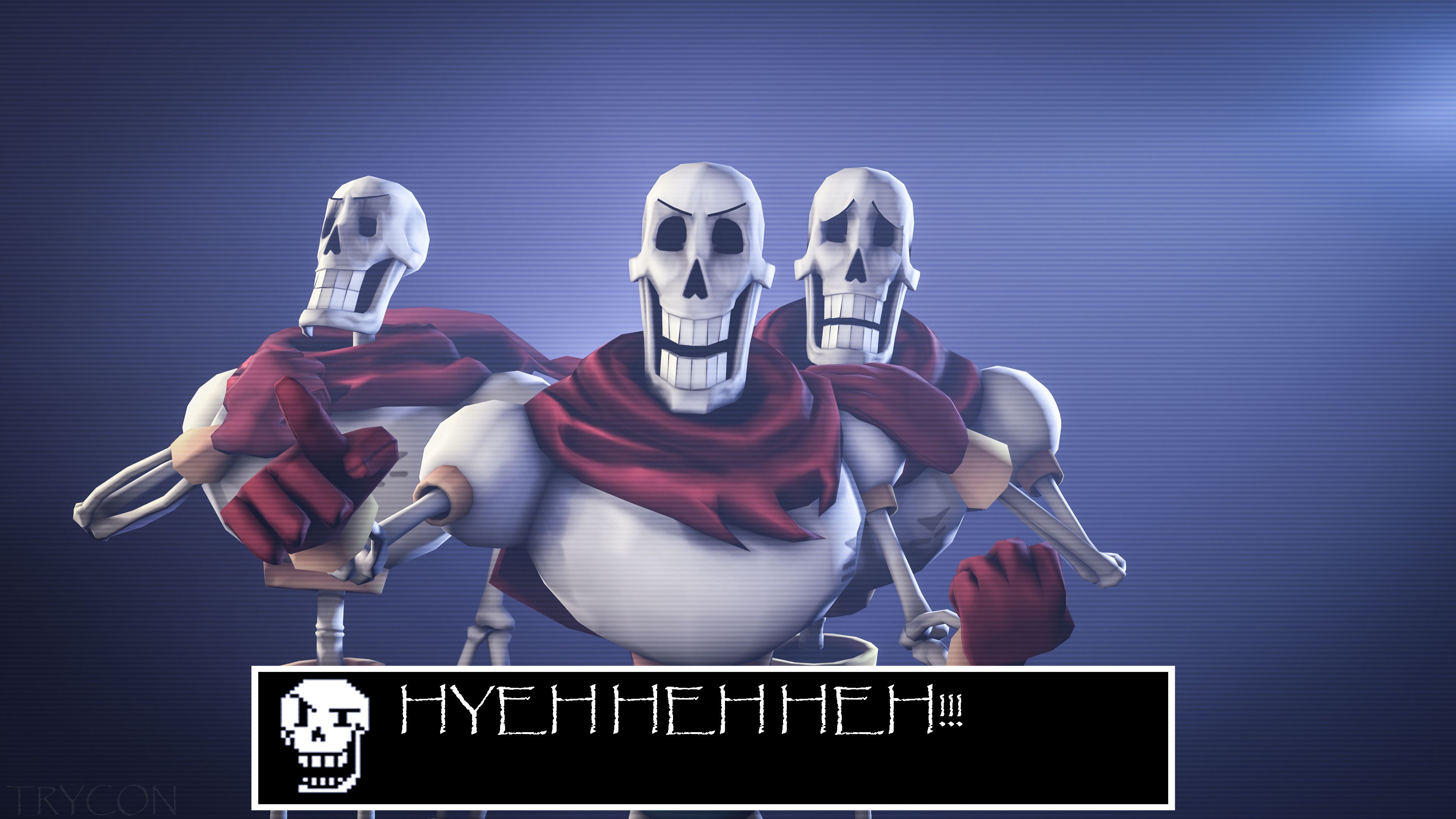 3840x2160 [Undertale] Papyrus by Trycon1980 on DeviantArt