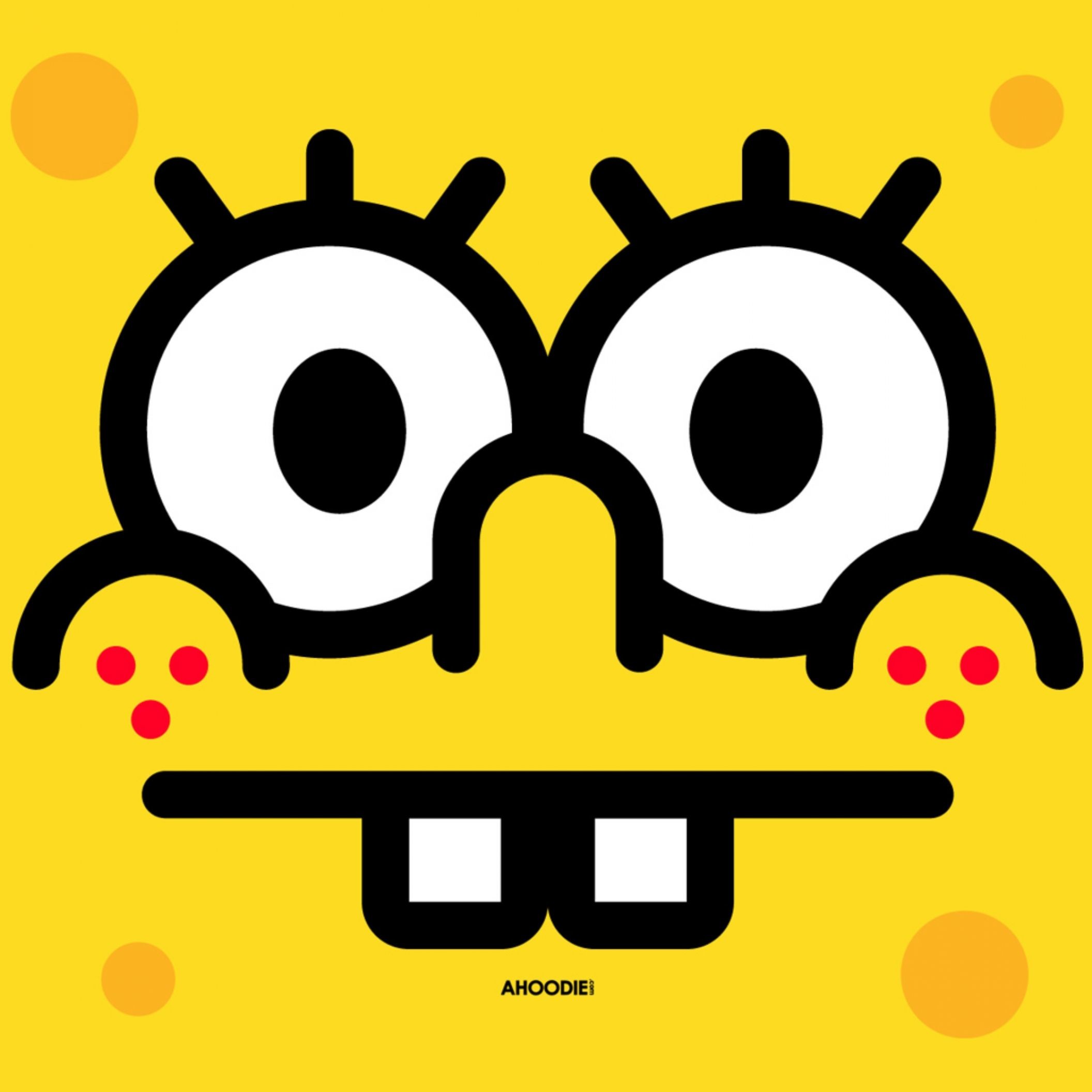 2112x2112 Spongebob Cartoon HD for Mobile Wallpaper