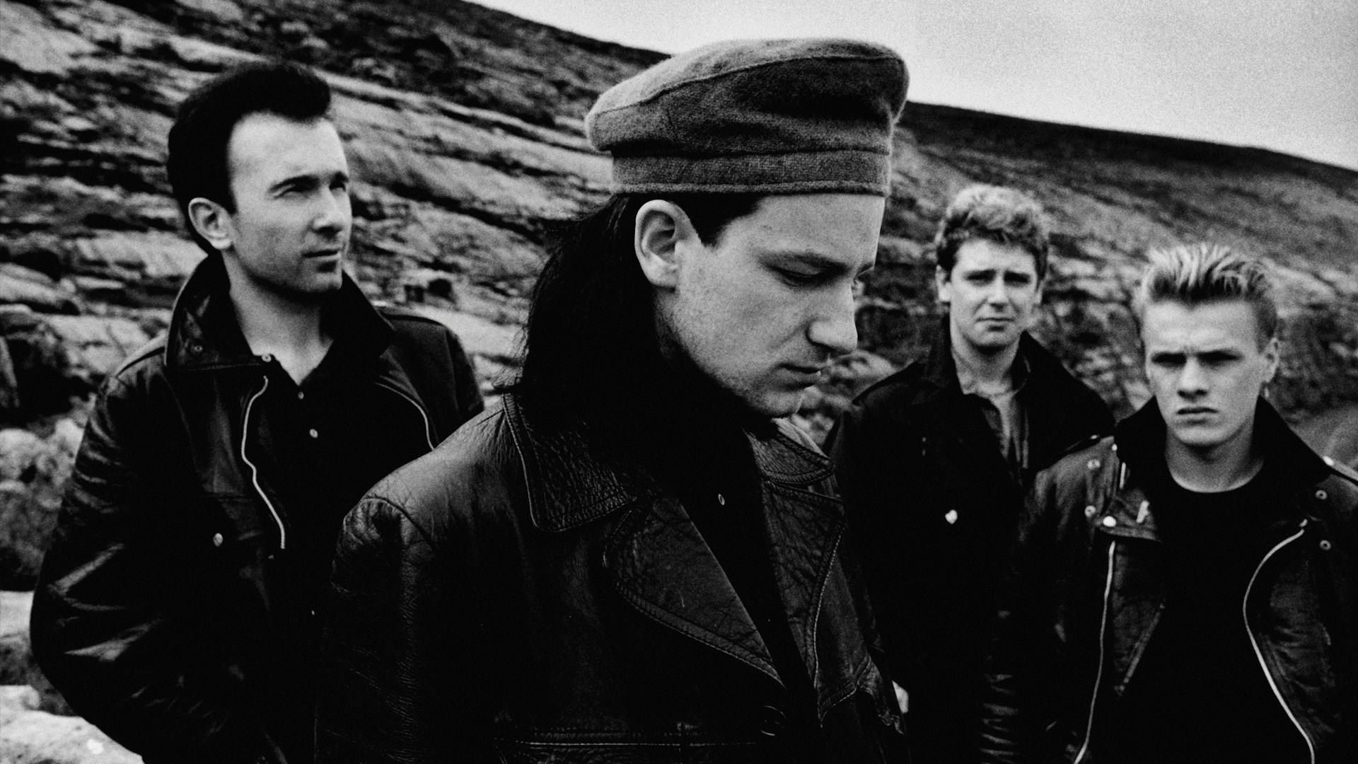 1920x1080 Preview wallpaper u2, band, youth, history, faces 