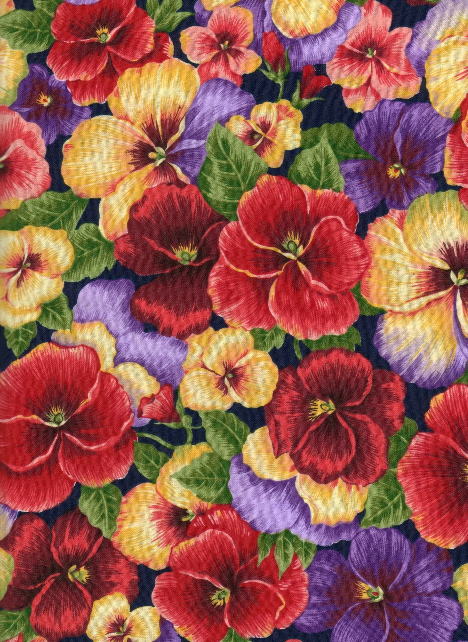 1489x2044 Pansies stand for good thoughts.