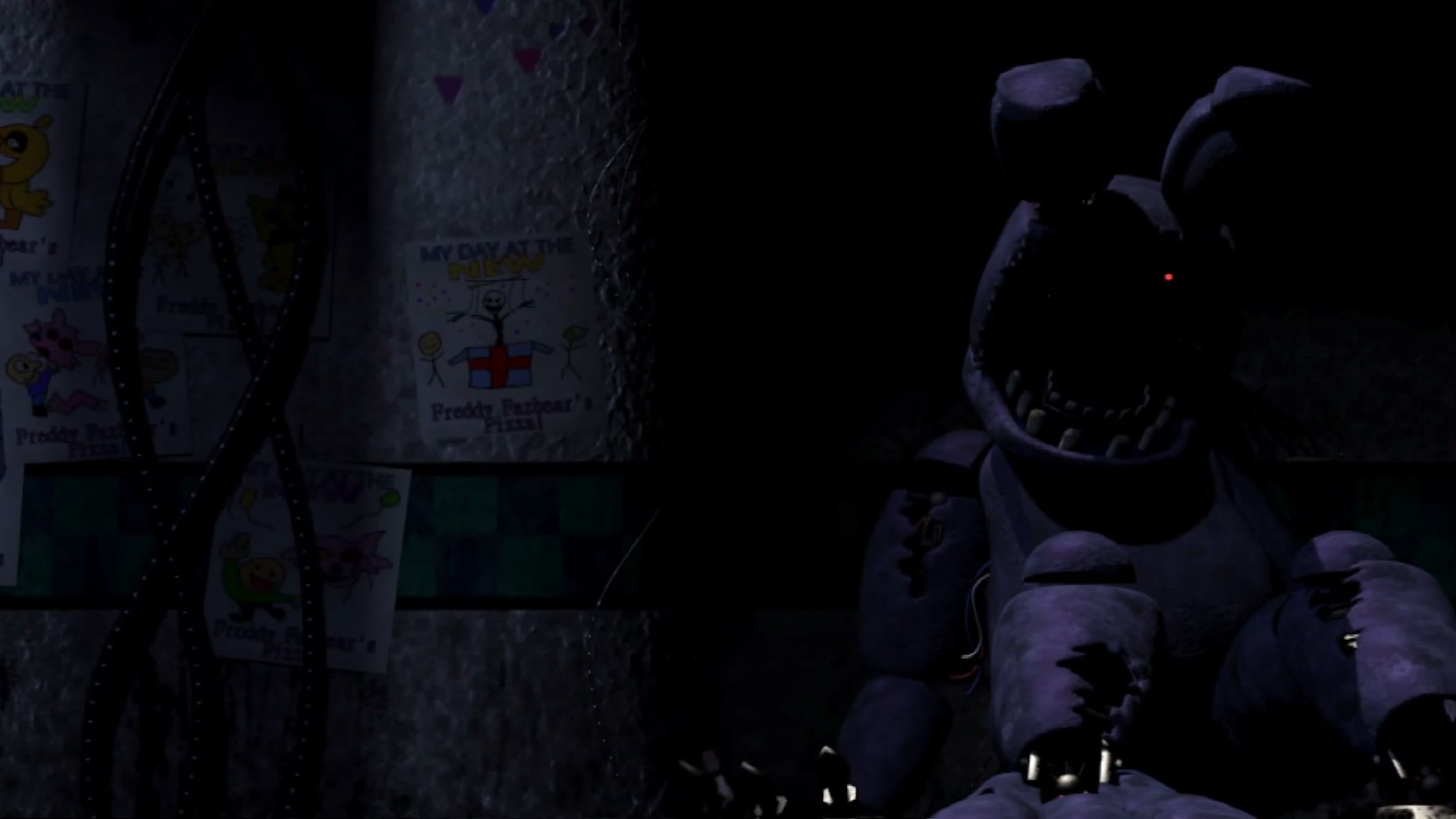 1920x1080 Old bonnie parts service five nights at freddys animatronic 1680x1050