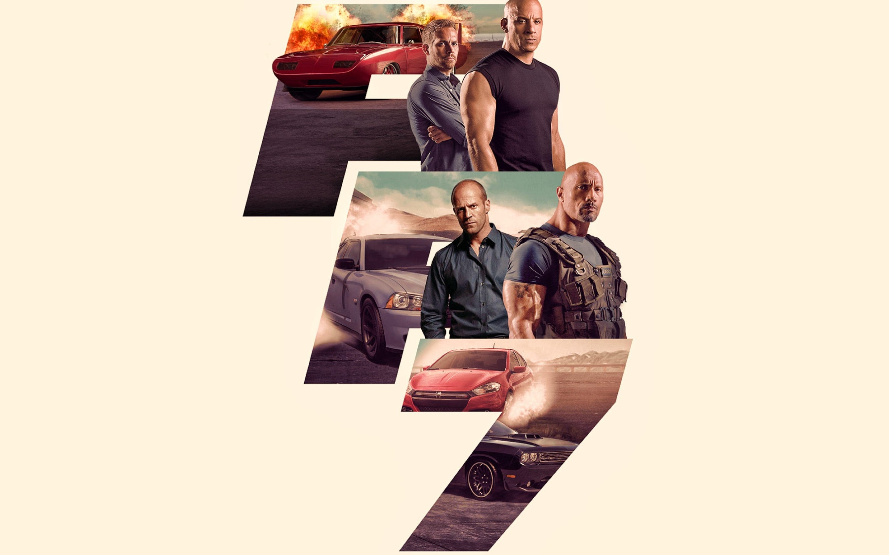 2880x1800 Fast and Furious 7 wallpaper 11
