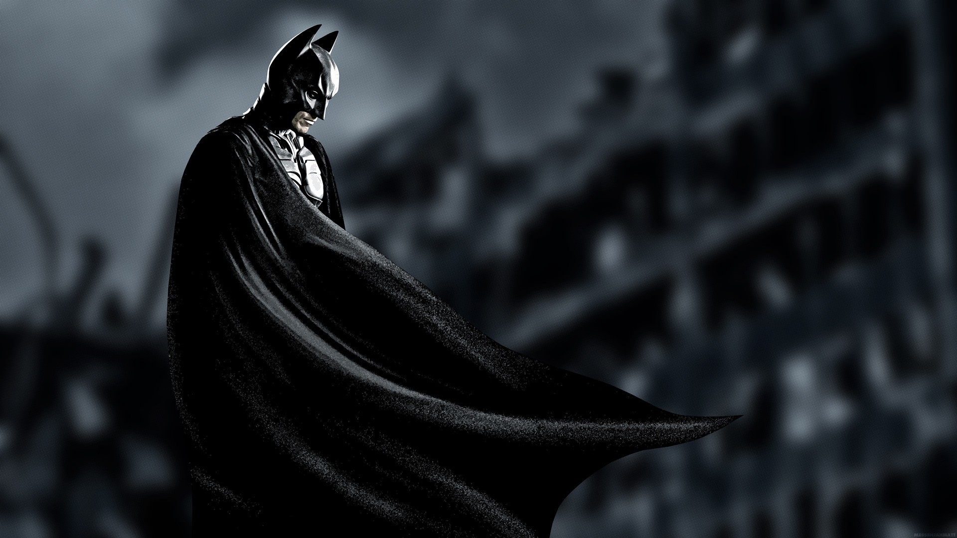 1920x1080 Full View and Download Batman Superheroes Wallpaper 3