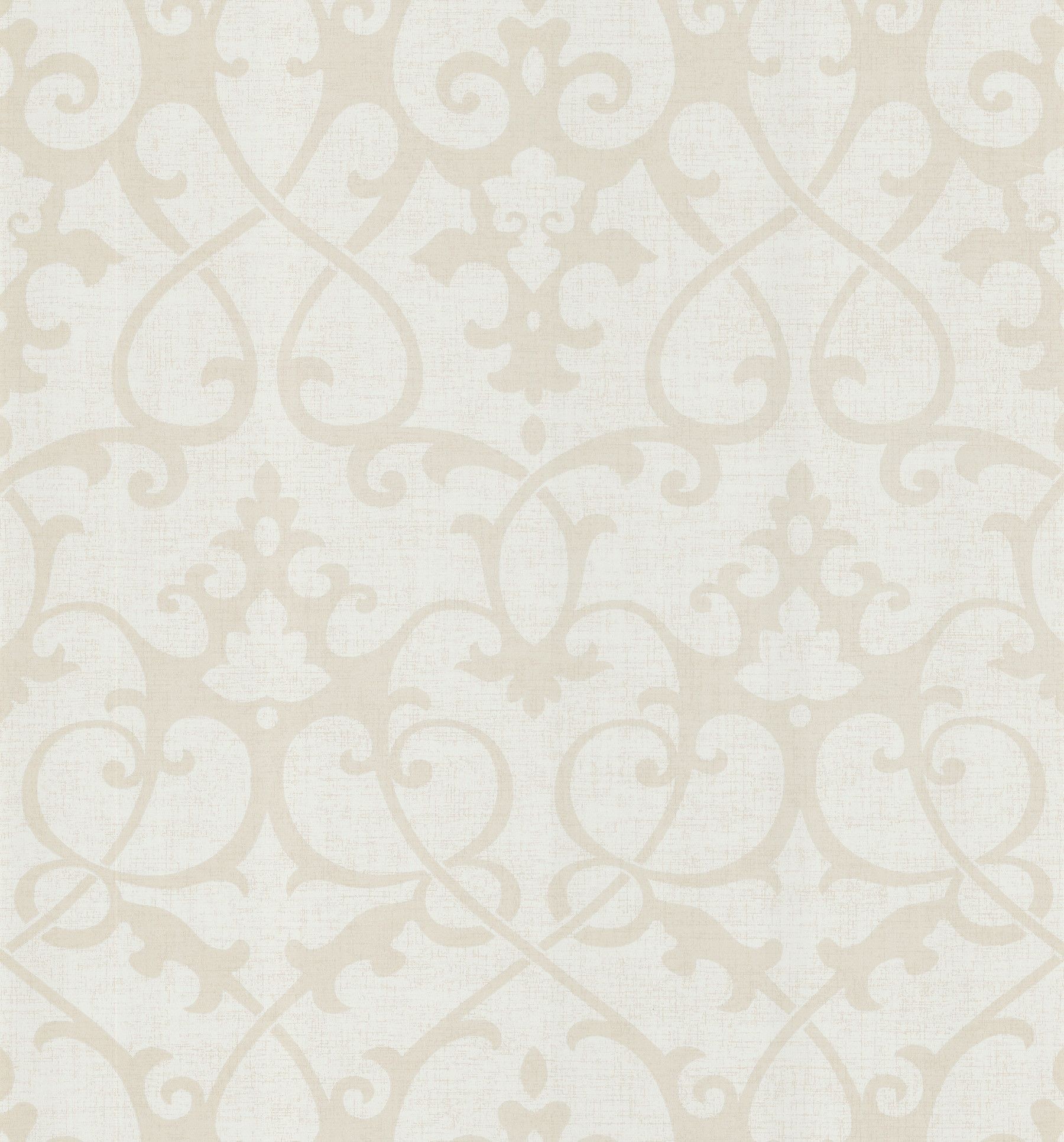 1800x1931 Octavia Damask Swirl Wallpaper in Beige by Brewster Home Fashions