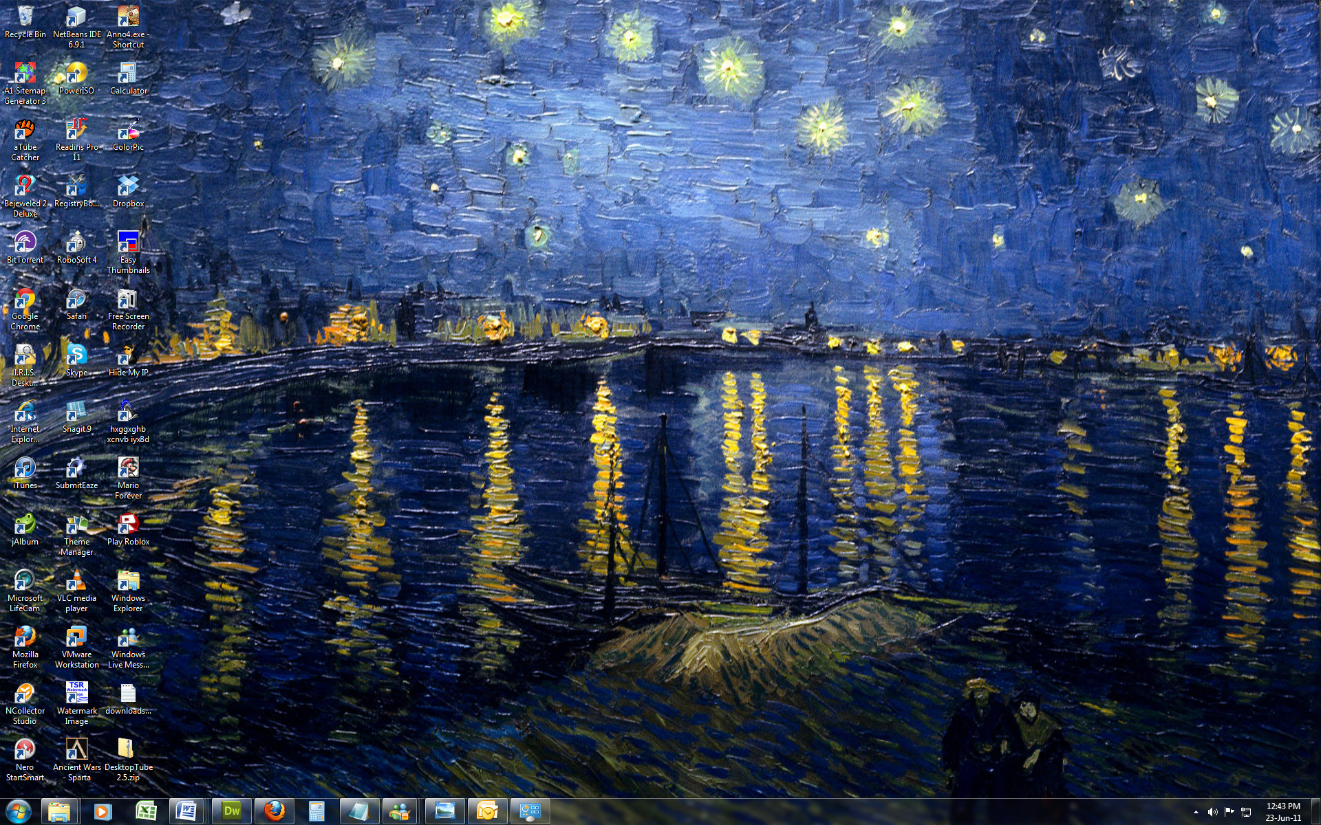 1920x1200 Vincent van Gogh - Win 7 Theme by Windowsthememanager on DeviantArt