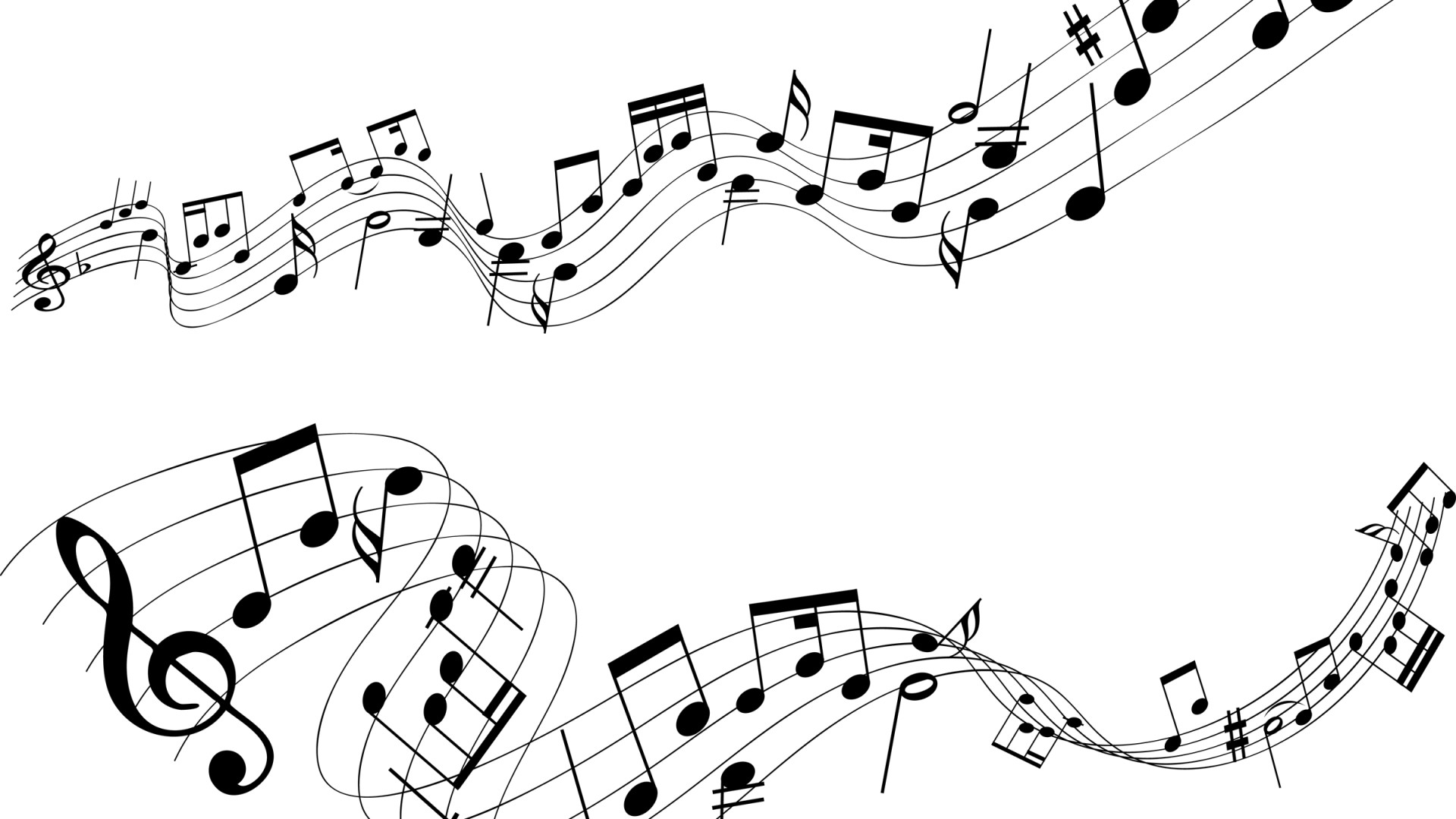 1920x1080 Music Notes