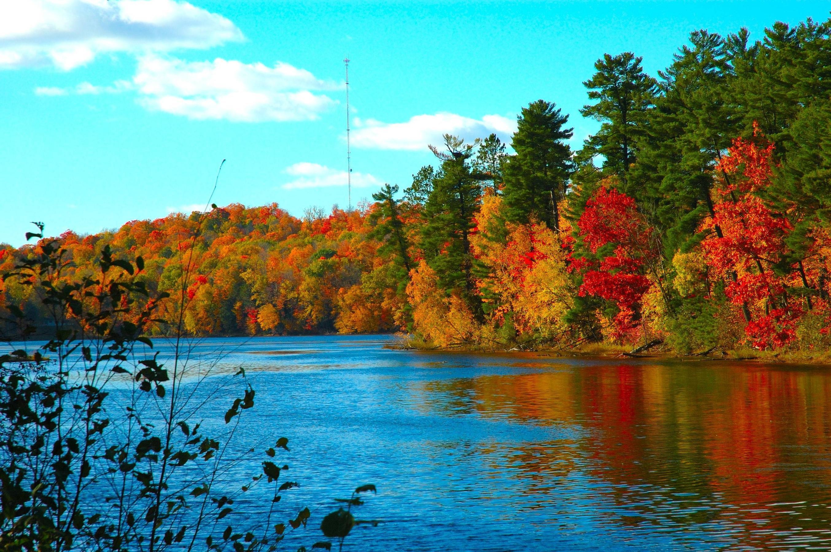 2707x1800 Autumn Landscapes â Wallpapers: colorful fall landscapes computer desktop  wallpaper backgrounds: wallpapers of landscapes from across American  countryside ...
