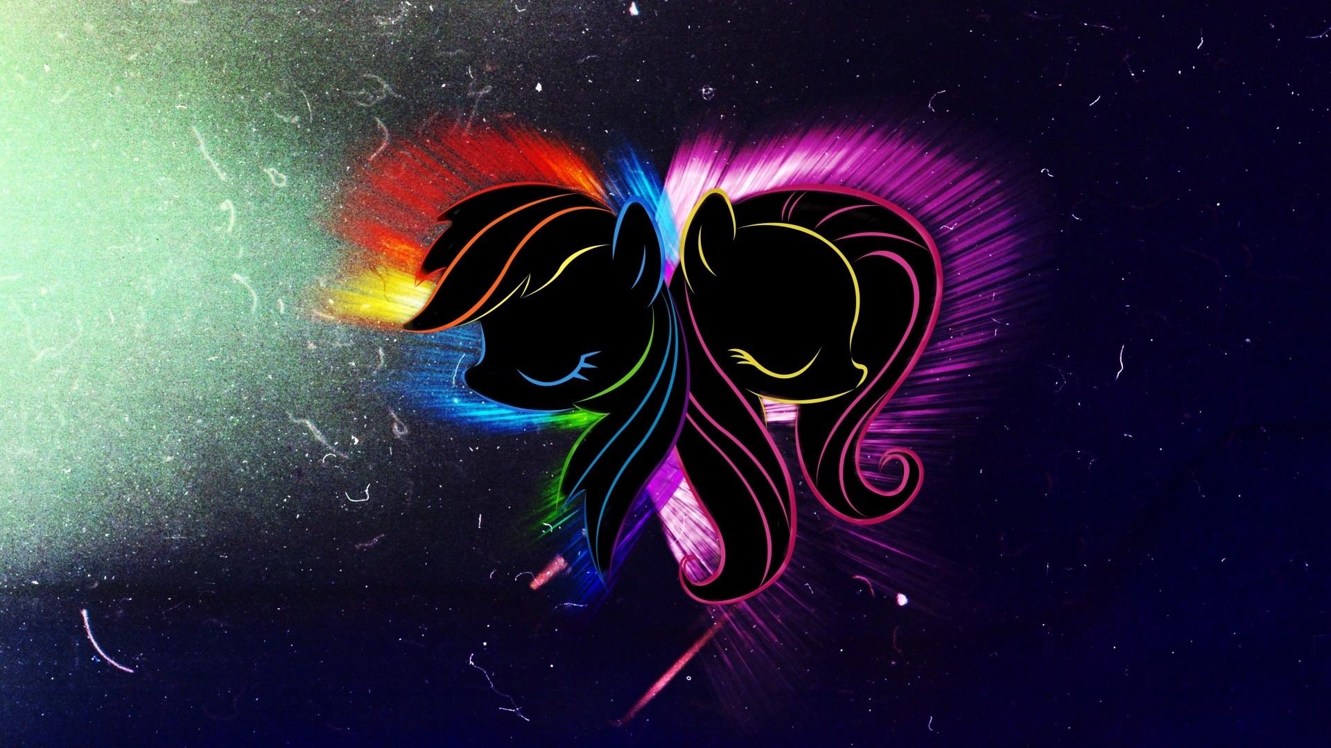 1920x1080 Image - Rainbow Dash and Fluttershy wallpaper by artist-xxdashiearmyxx.jpeg  | My Little Pony Fan Labor Wiki | FANDOM powered by Wikia