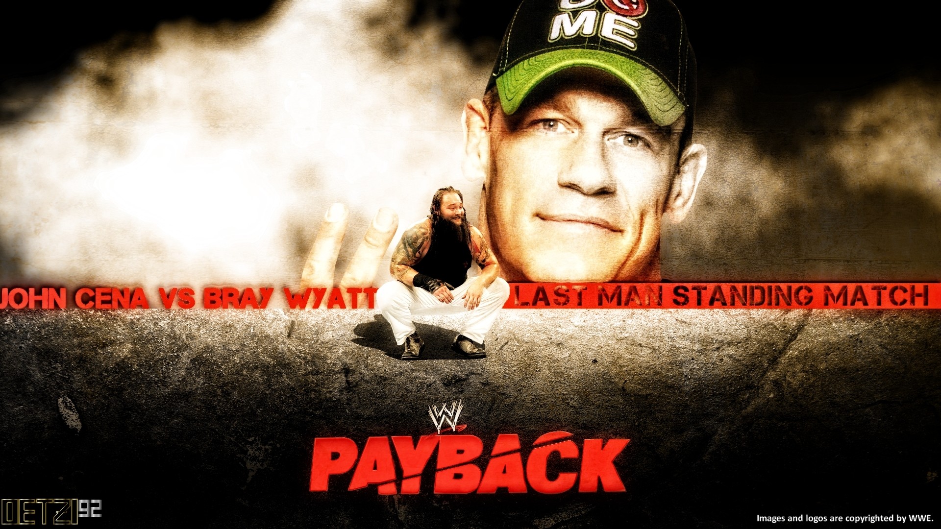 1920x1080 ... Payback 2014 - John Cena vs Bray Wyatt by Oetzi92
