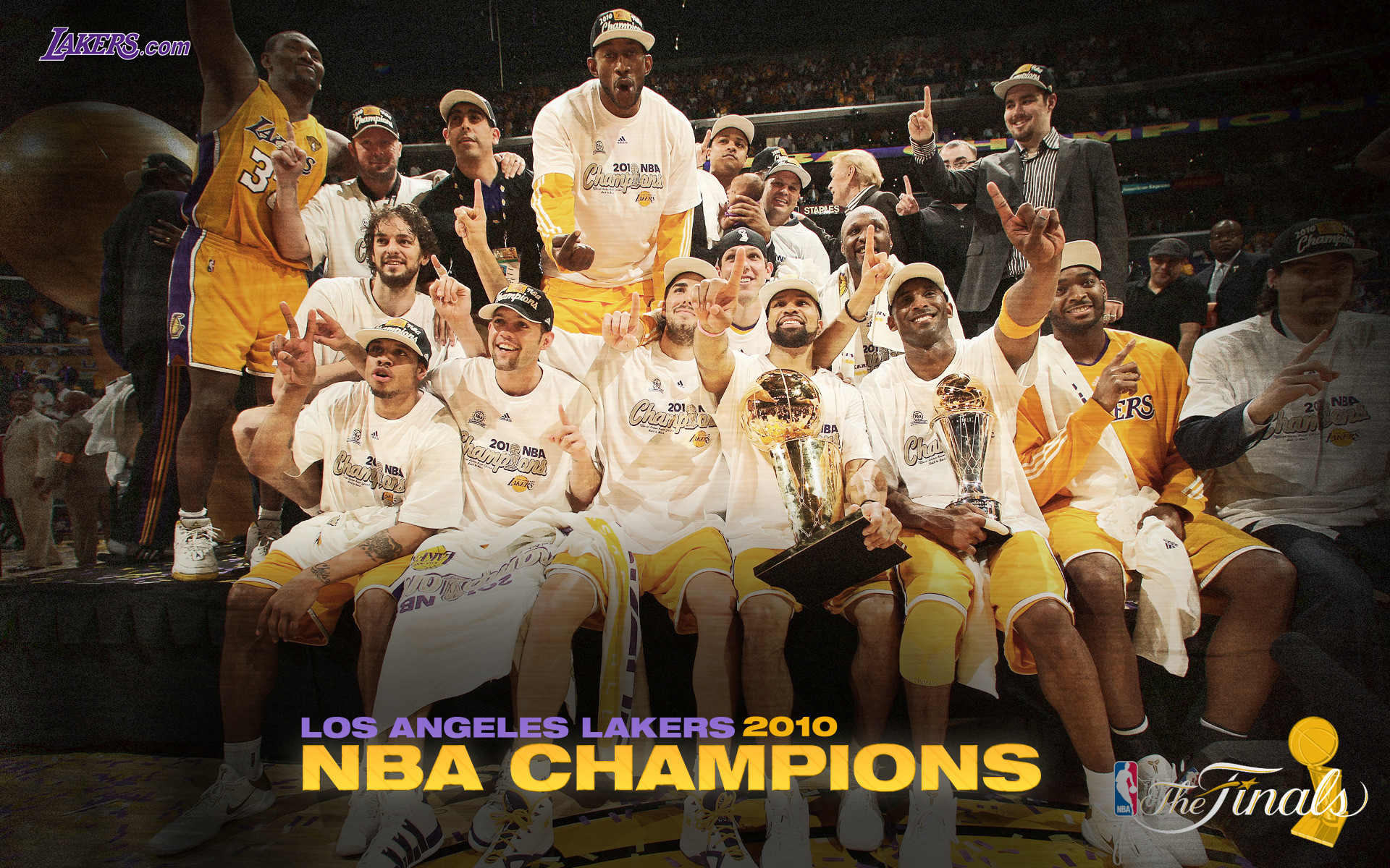 1920x1200 Lakers Desktop Wallpapers 2009-10