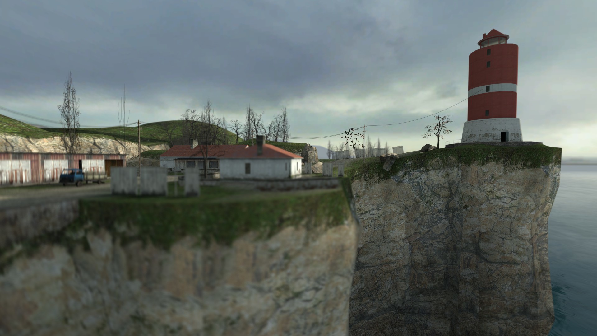 1920x1080 49-Half-Life-2-1080p-Wallpaper-Garrys-Mod -Highway-17-COAST-Landscape-Environment-scenery-set-piece-Lighthouse