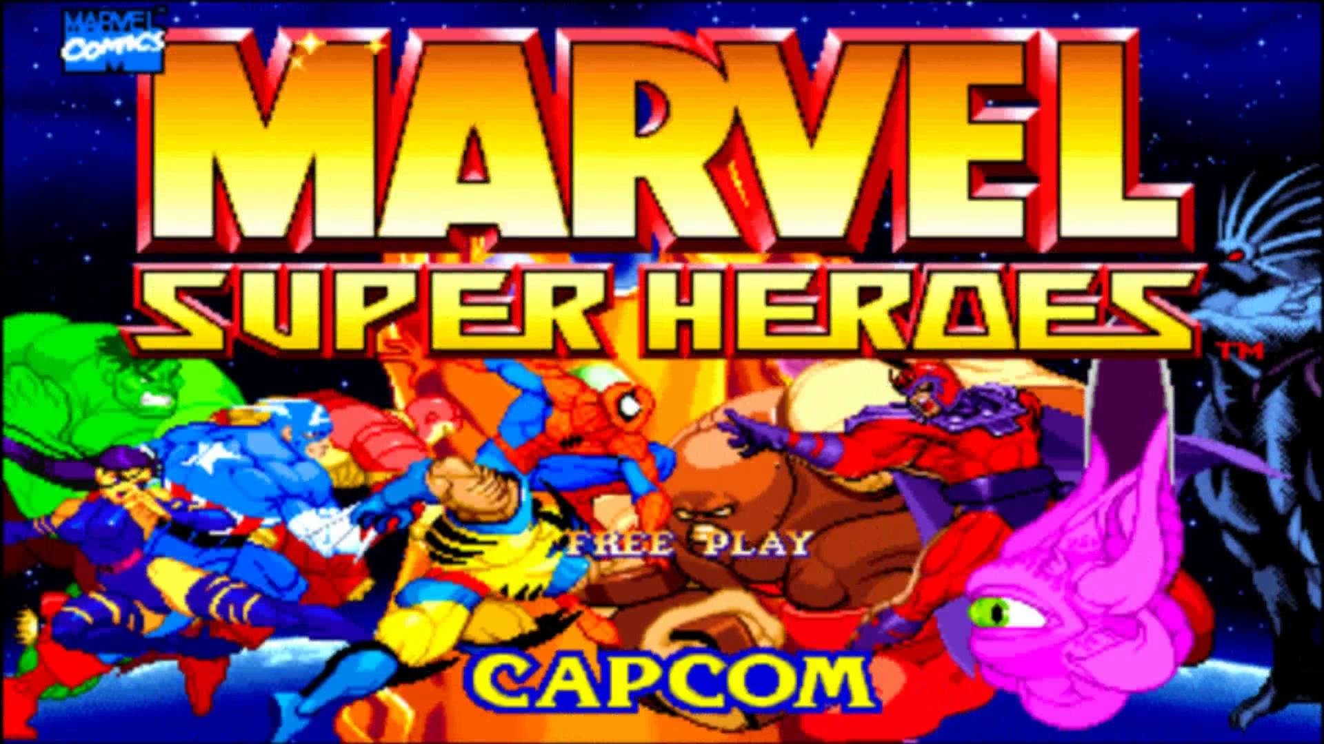 1920x1080 Marvel Super Heroes (ARCADE Intro HD)