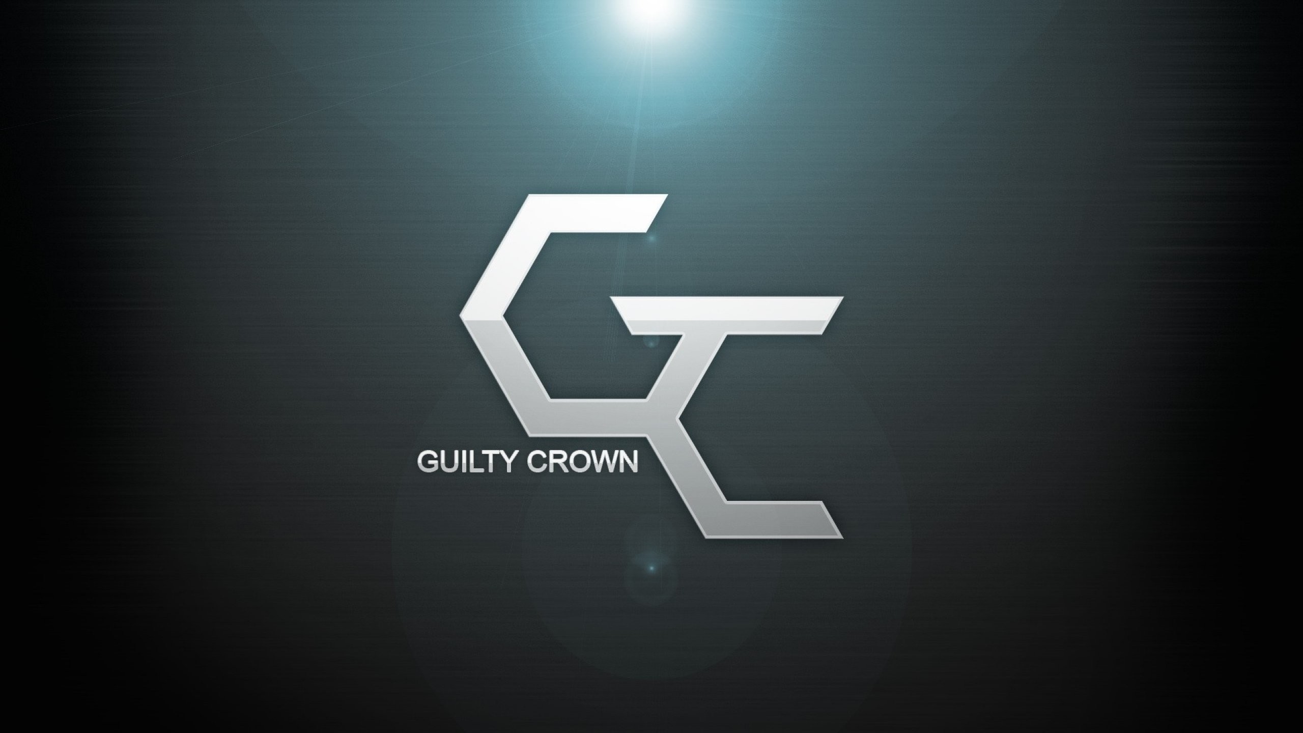 2560x1440 Guilty Crown Logo