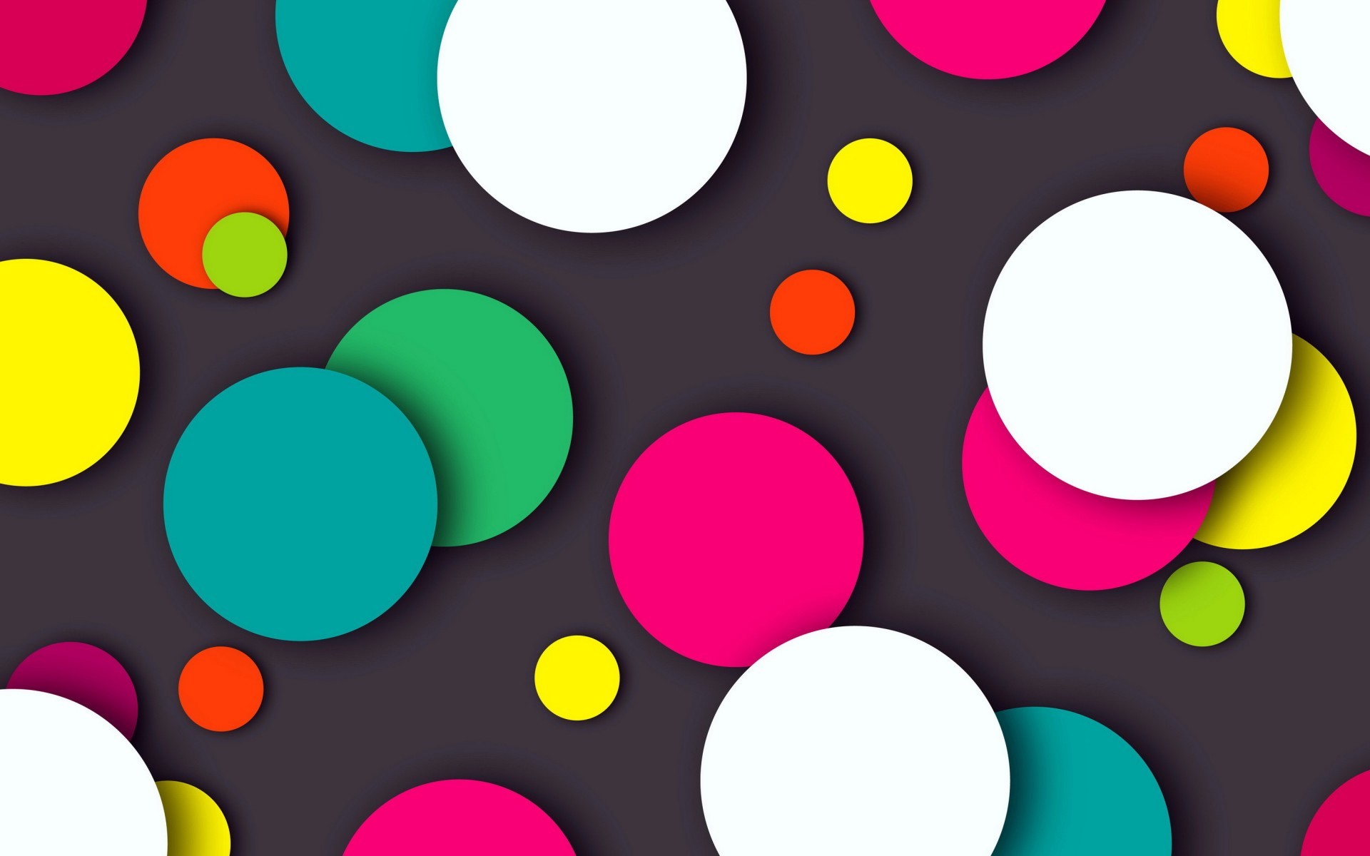 1920x1200 Abstract / Colorful Dots Wallpaper