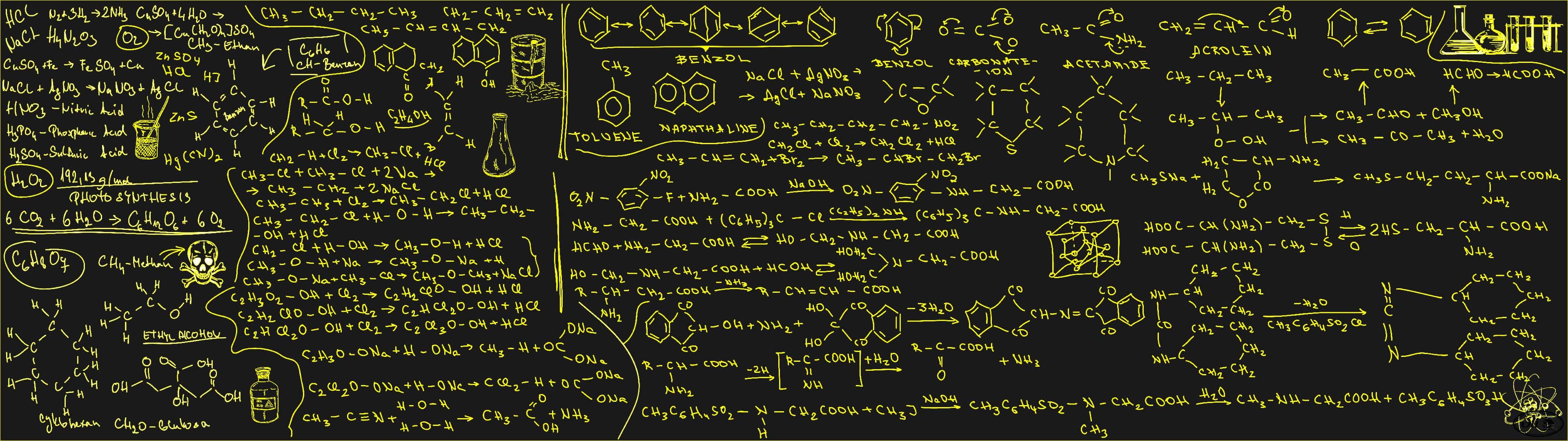 3840x1080 organic chemistry wallpapers - http://hdwallpaper.info/organic-chemistry-