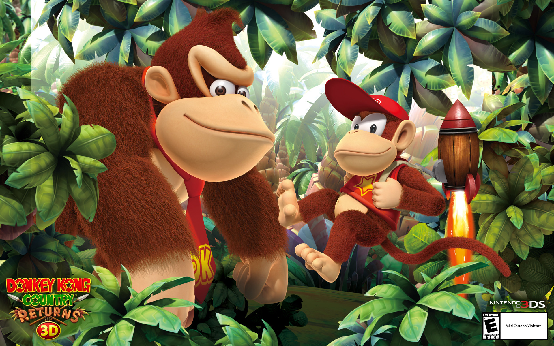 1920x1200 Wallpapers Donkey Kong Country Returns D for Nintendo DS